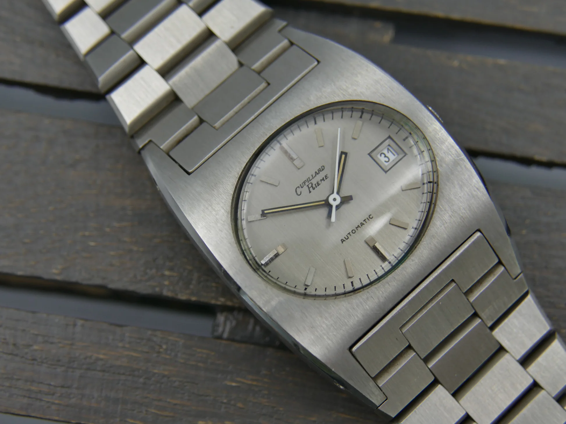 Old Stock 70's rare dress mechanical vintage watch NOS – Ref. 25604, Neu – Bild 1/17