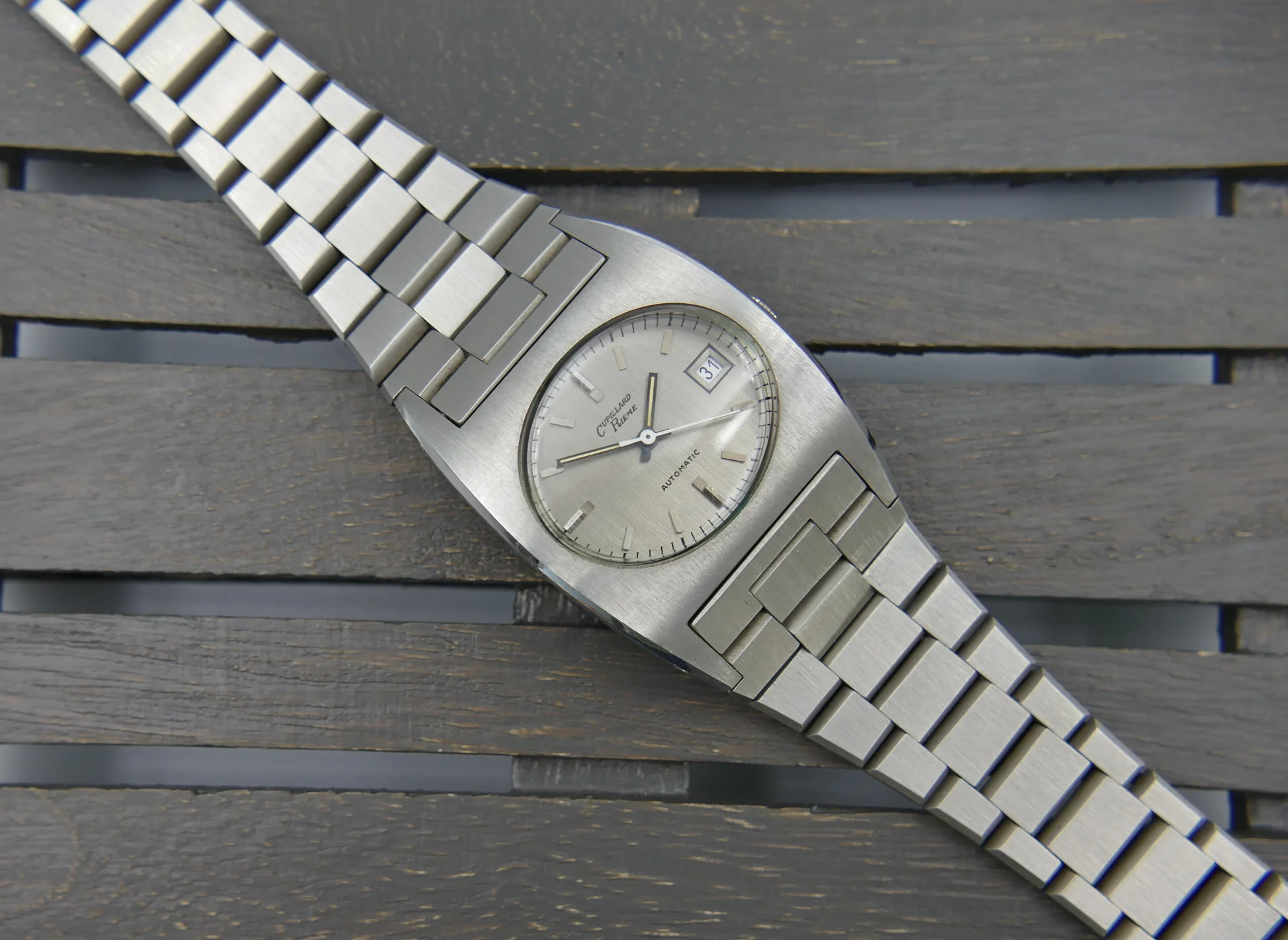 Old Stock 70's rare dress mechanical vintage watch NOS – Ref. 25604, Neu – 4/17