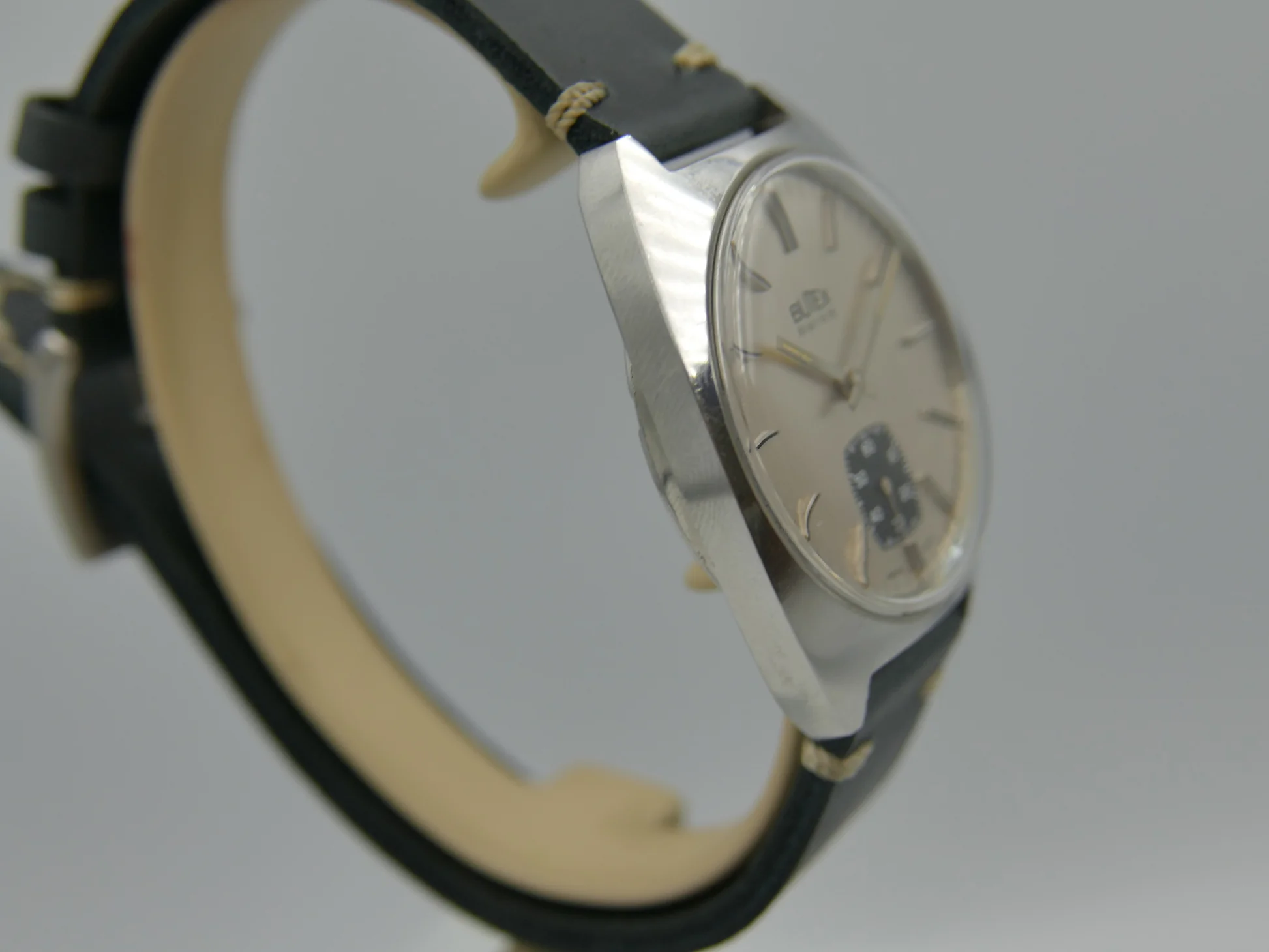 Butex 70s vintage watch BWC Swiss hand wind unitas 6532 military – Ref. 853016, Gebraucht – 14/21