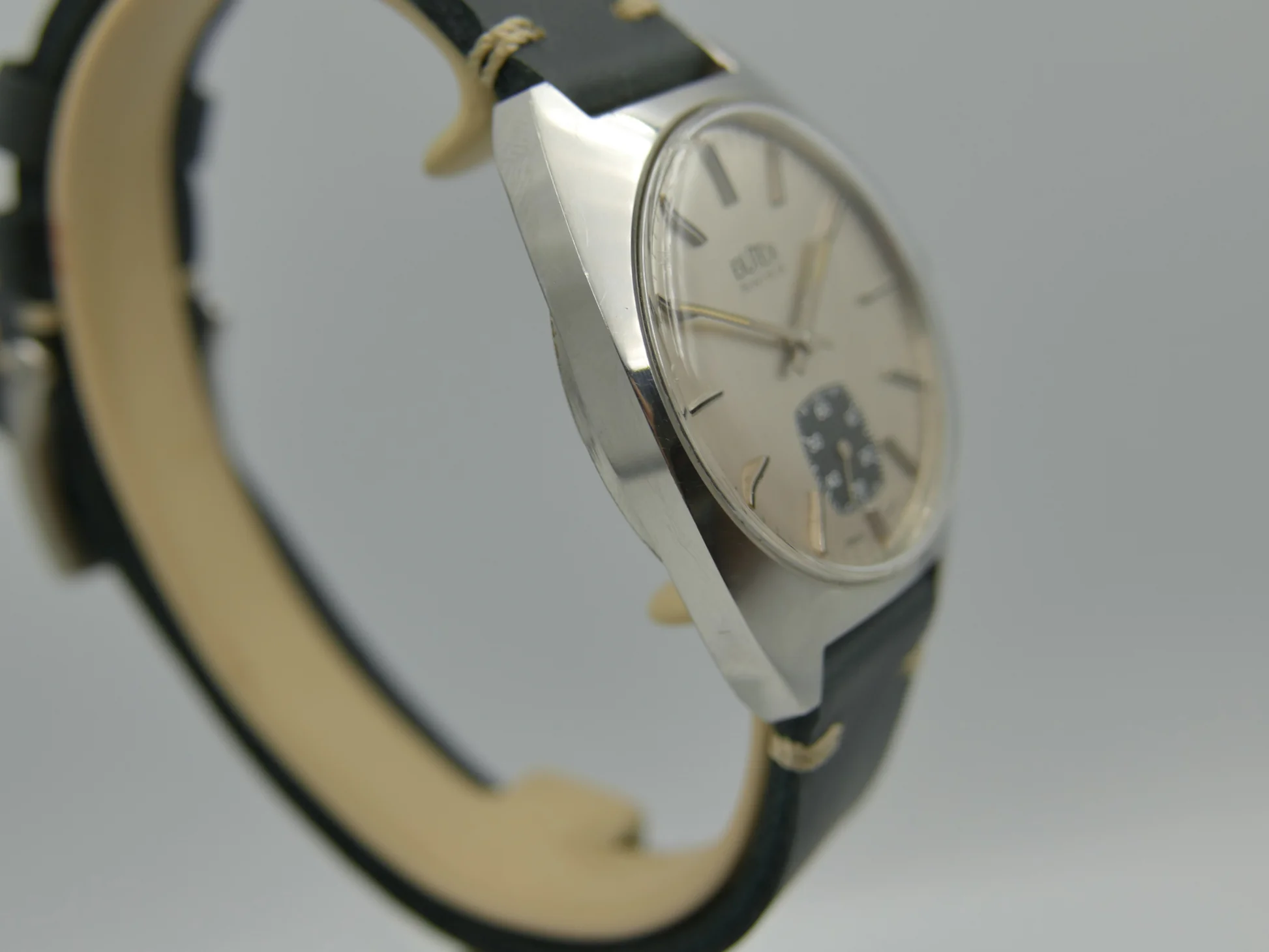 Butex 70s vintage watch BWC Swiss hand wind unitas 6532 military – Ref. 853016, Gebraucht – 8/22