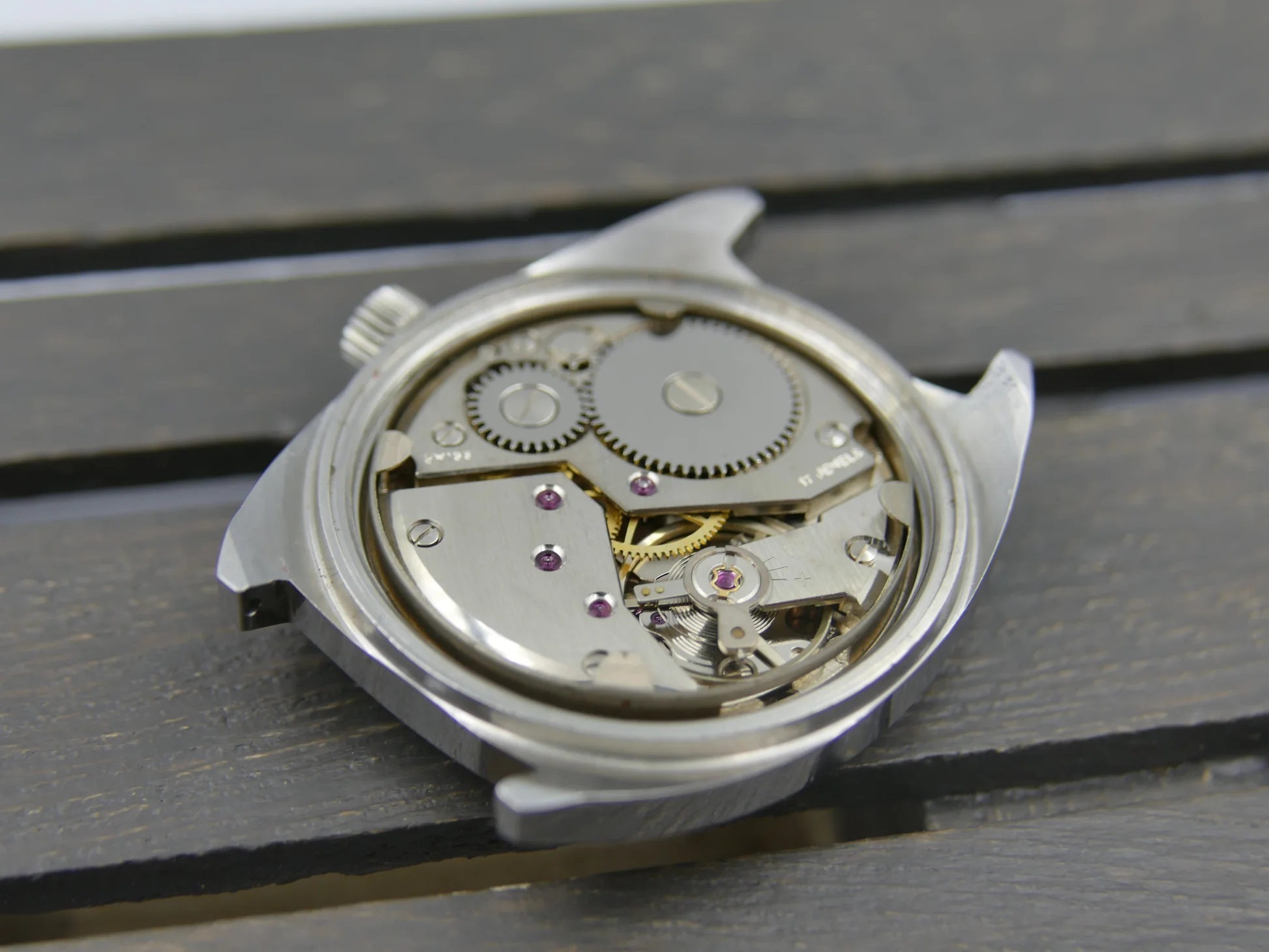 Butex 70s vintage watch BWC Swiss hand wind unitas 6532 military – Ref. 853016, Gebraucht – 10/22