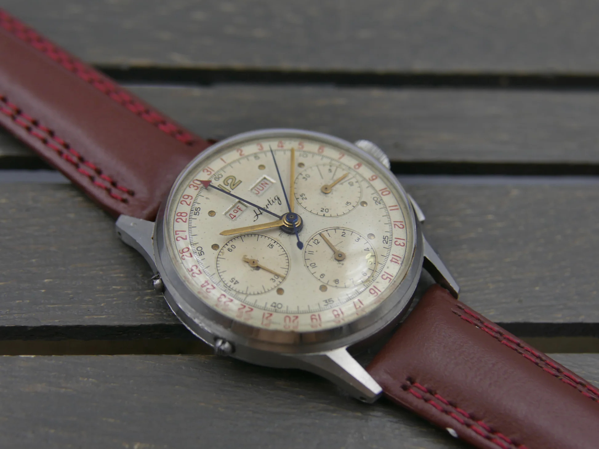 Triple Date Chronographe – Gebraucht – 3/20