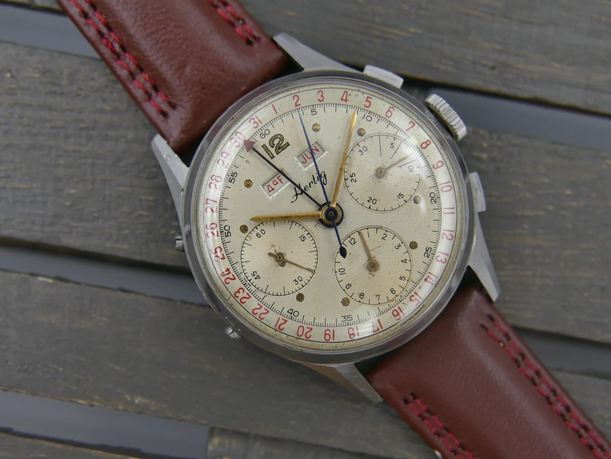 Triple Date Chronographe – Gebraucht