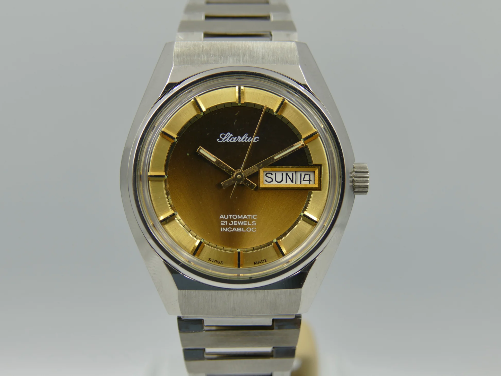 Starlux 70s Vintage watch mens NOS Starlux – Ref. 6004, Neu – 5/20