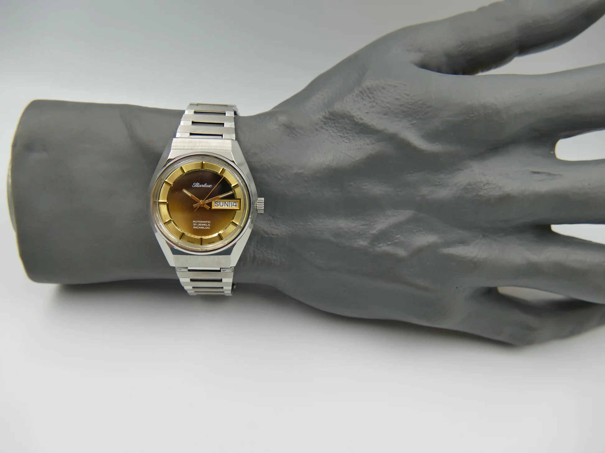 Starlux 70s Vintage watch mens NOS Starlux – Ref. 6004, Neu – 15/20
