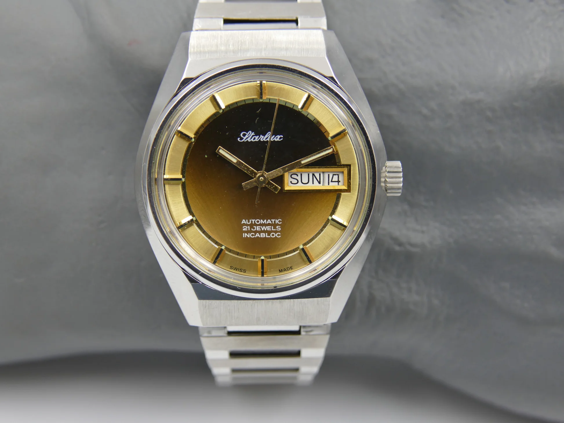 Starlux 70s Vintage watch mens NOS Starlux – Ref. 6004, Neu – 14/20