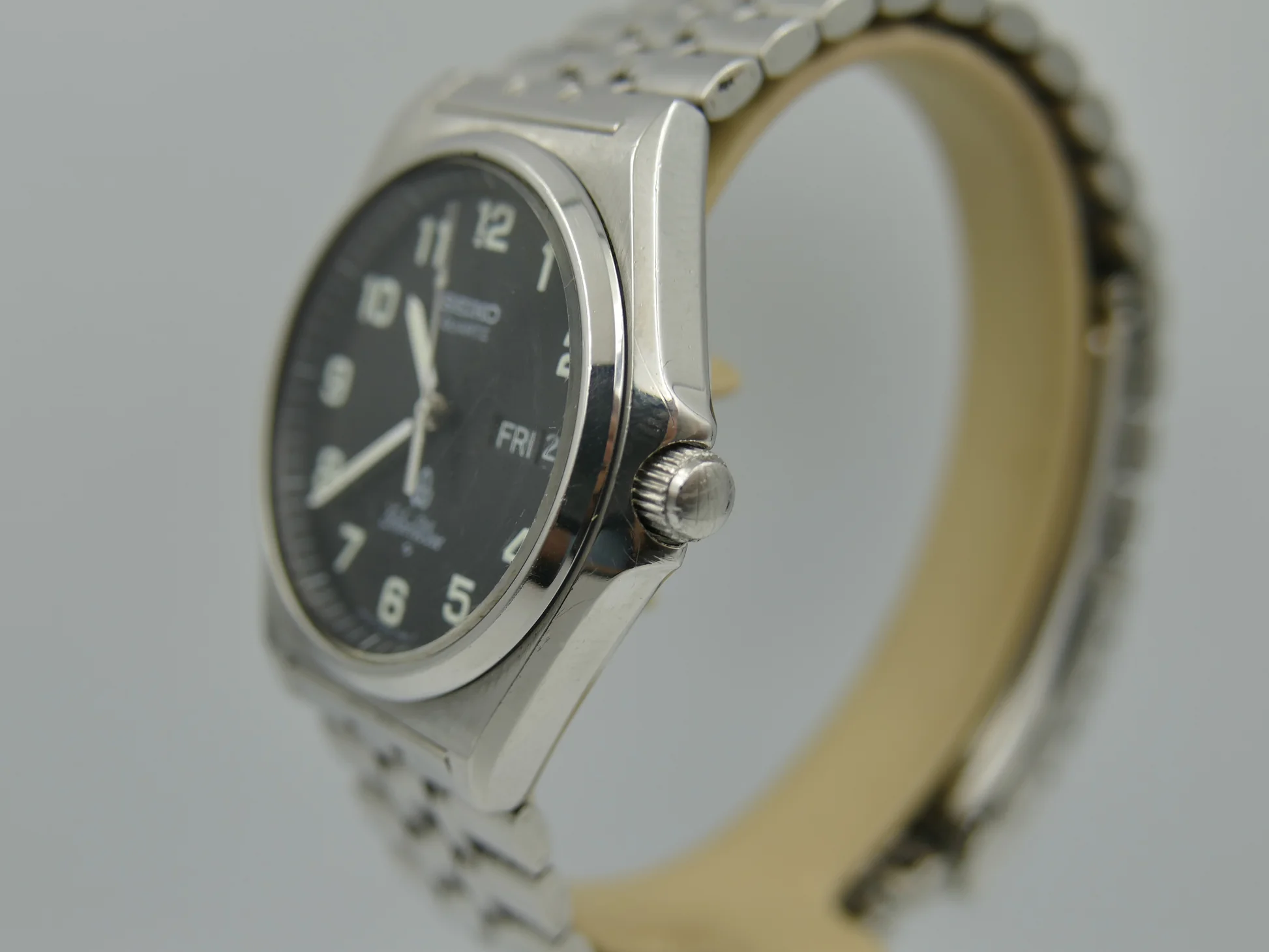 Seiko SPORTSMATIC SILVER WAVE – Ref. 8229-7000, Gebraucht – 15/18