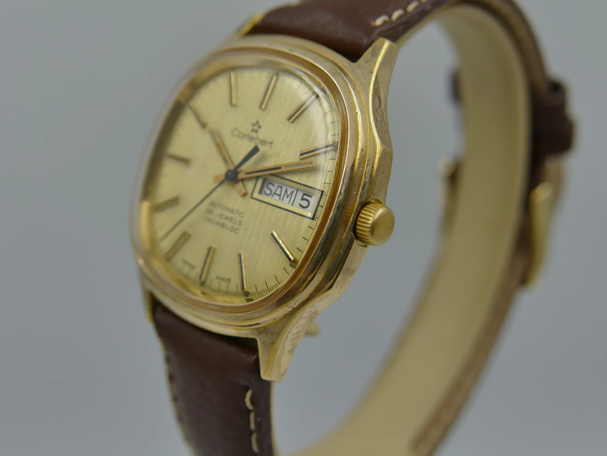 Cortébert 70s vintage watch ref automatic ETA 2879 serviced – Ref. 12220, Gebraucht – 7/24