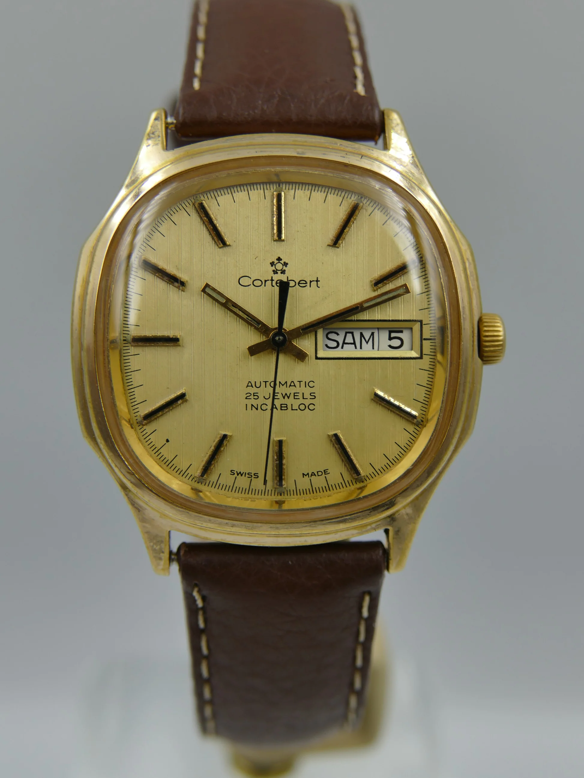 Cortébert 70s vintage watch ref automatic ETA 2879 serviced – Ref. 12220, Gebraucht – 6/24