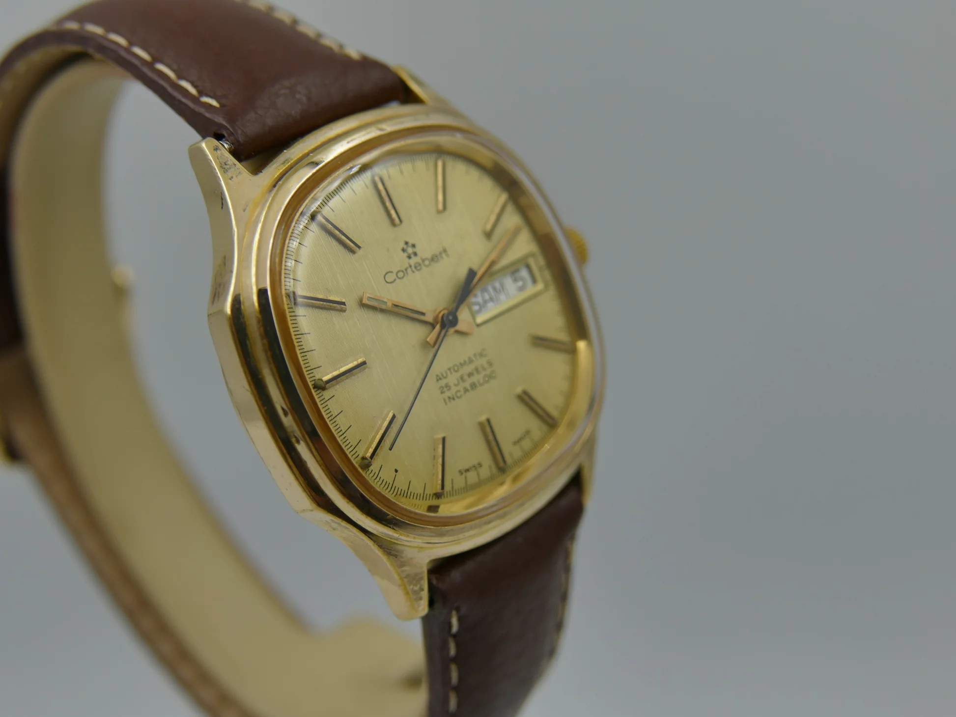 Cortébert 70s vintage watch ref automatic ETA 2879 serviced – Ref. 12220, Gebraucht – 8/24
