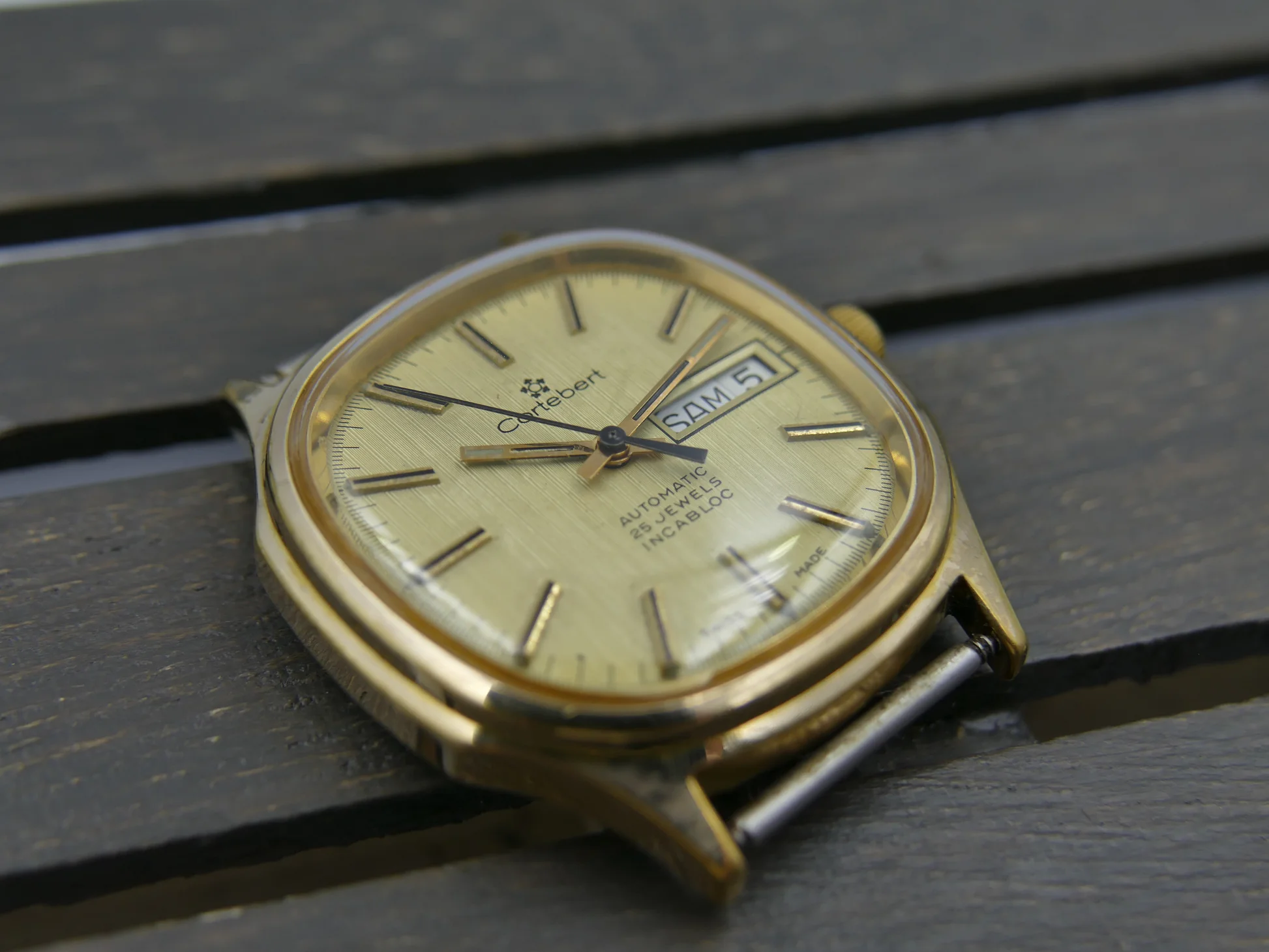 Cortébert 70s vintage watch ref automatic ETA 2879 serviced – Ref. 12220, Gebraucht – 14/24