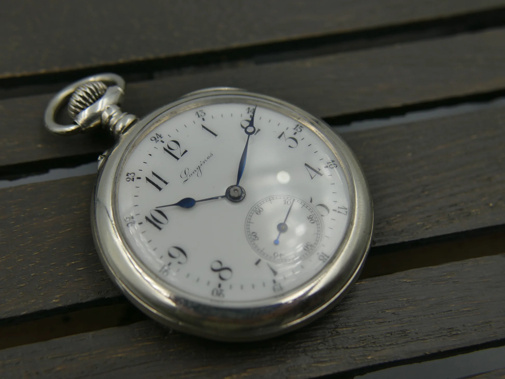 Longines pocket gousset watch – Gebraucht – 4/13