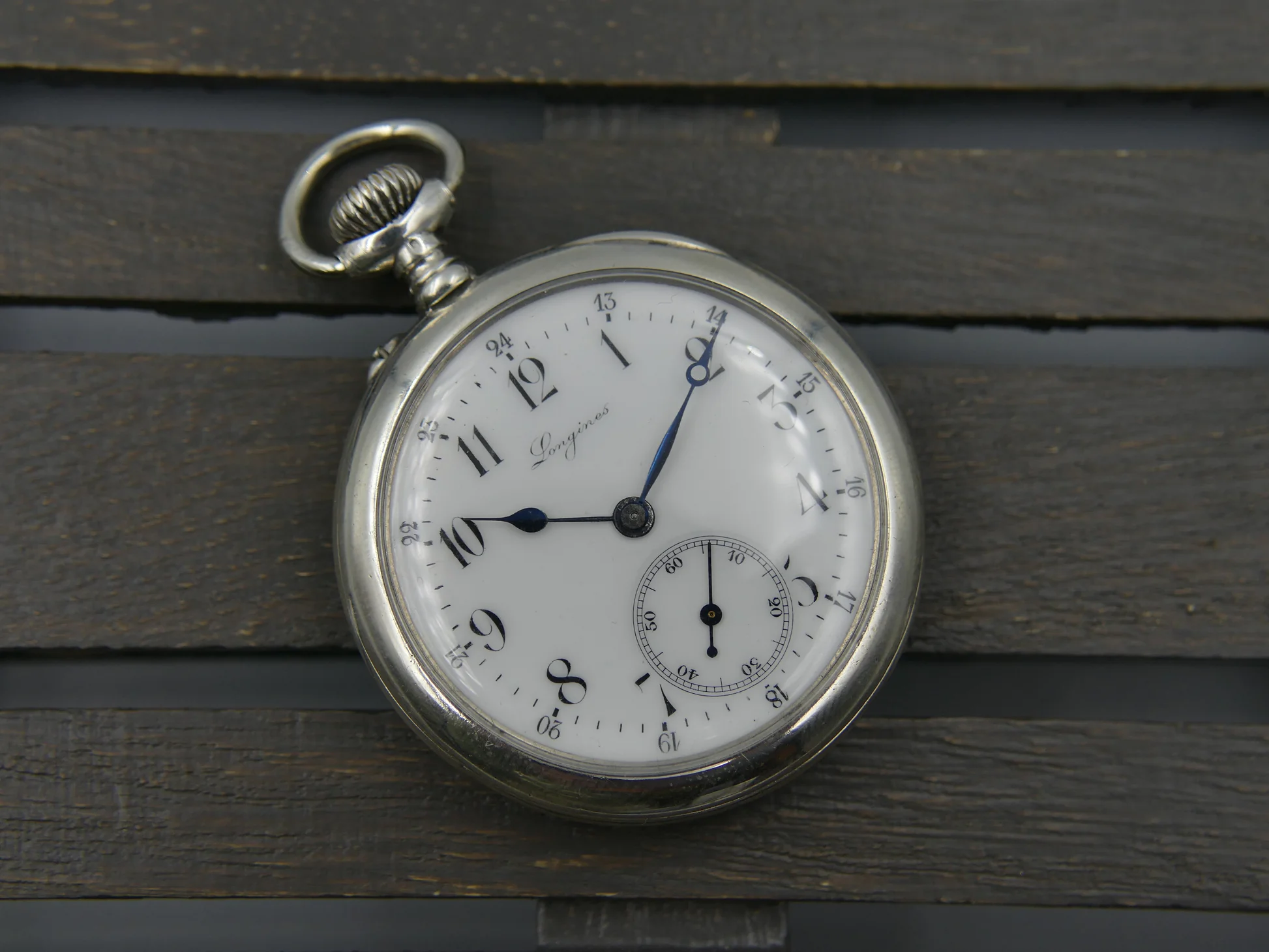 Longines pocket gousset watch – Gebraucht – 1/13