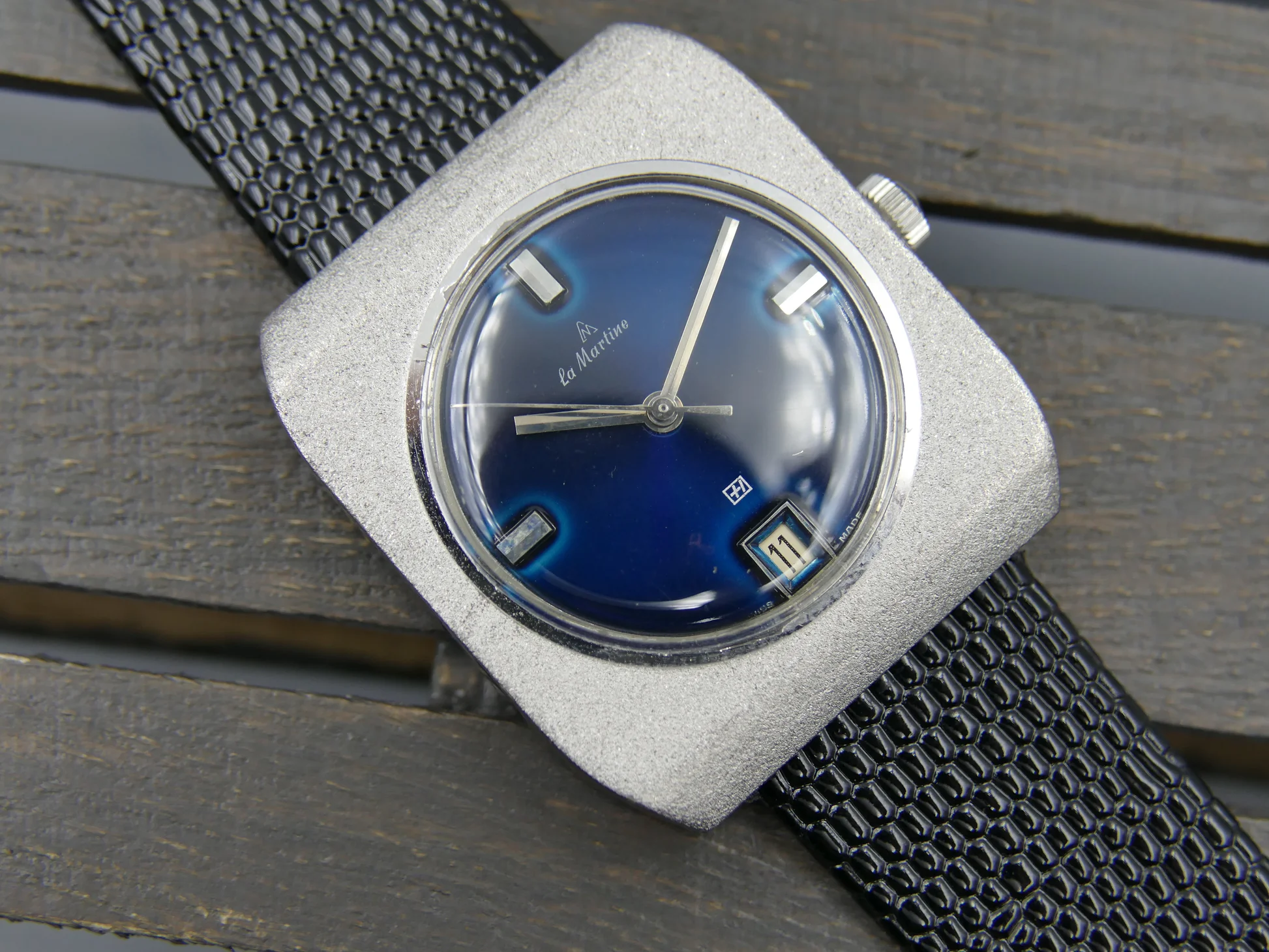 La Martine 70s vintage watch mens La Martine – Ref. 6282, Gebraucht – 1/19