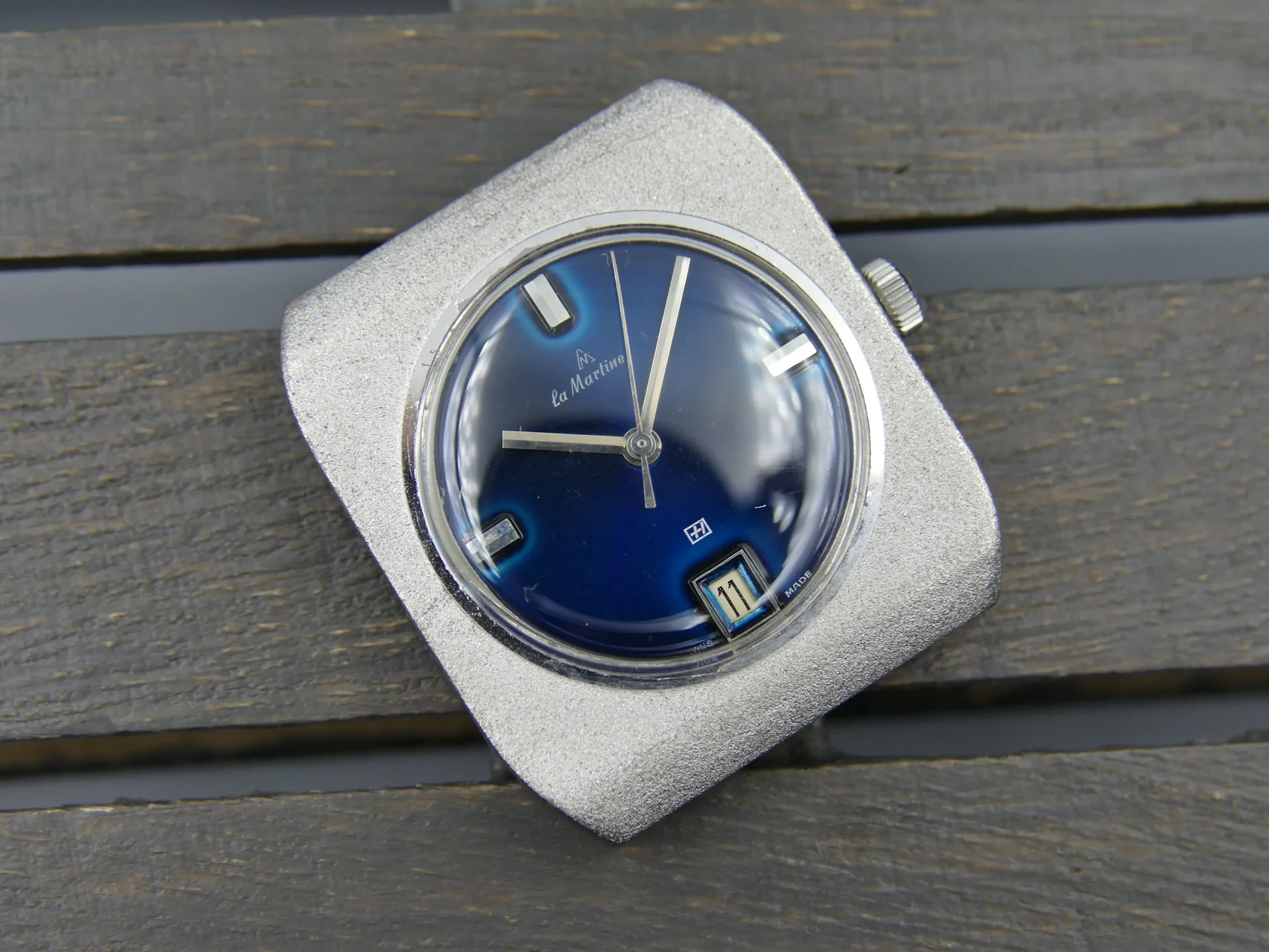 La Martine 70s vintage watch mens La Martine – Ref. 6282, Gebraucht – 13/19