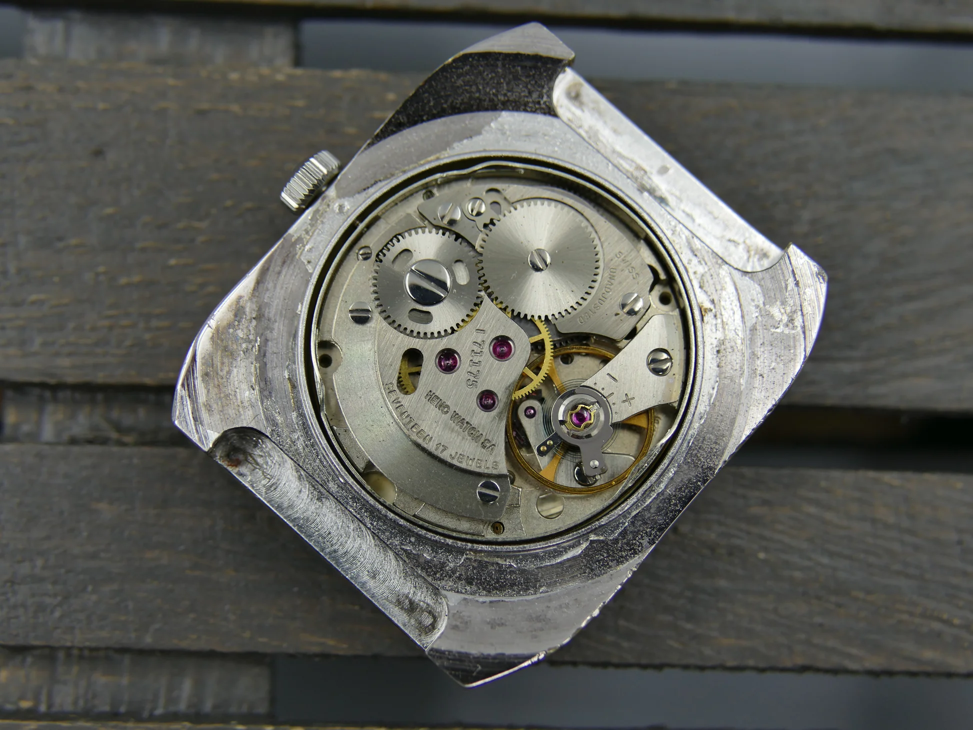 La Martine 70s vintage watch mens La Martine – Ref. 6282, Gebraucht – 17/19