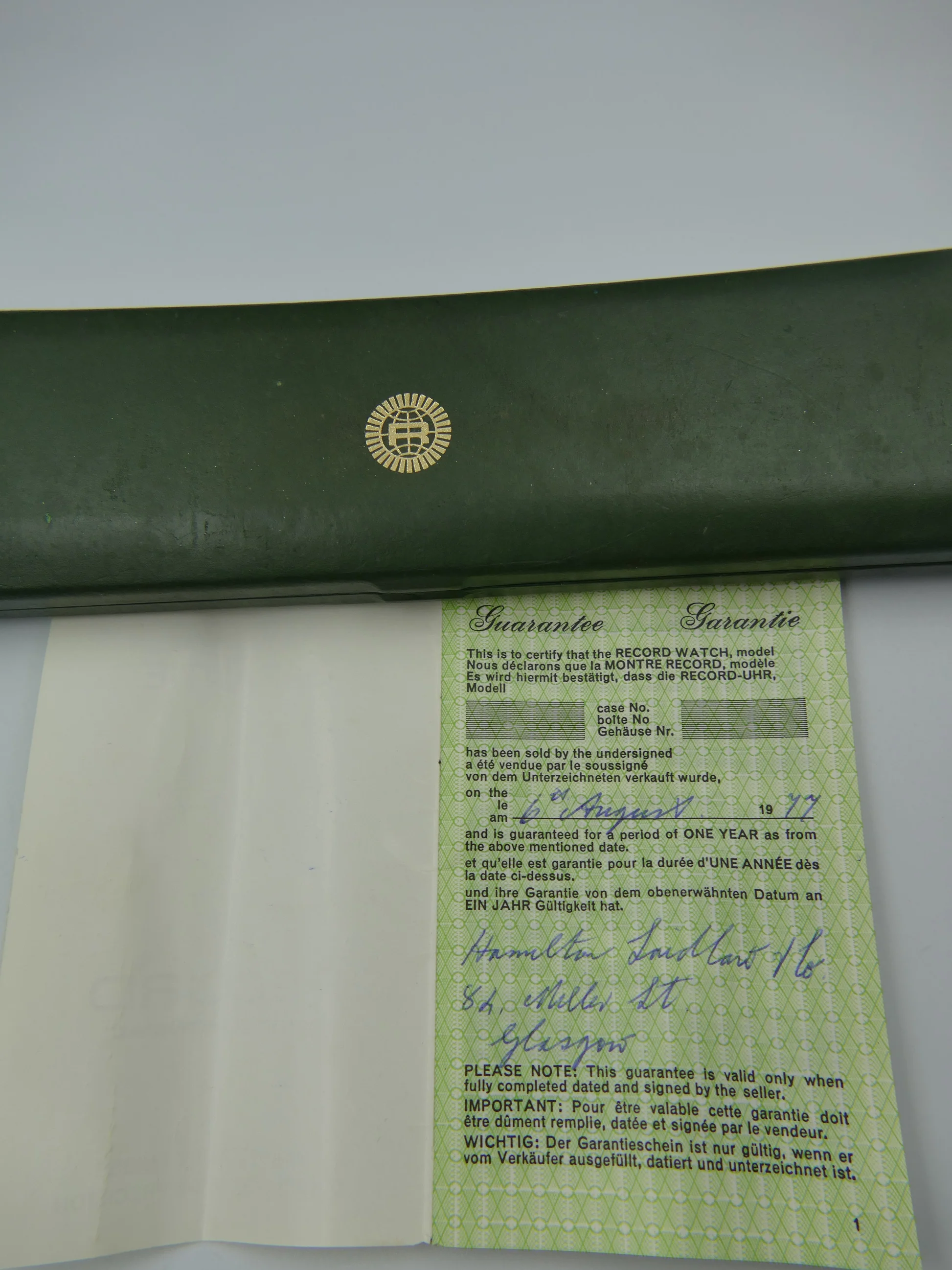 Record De Luxe – Ref. 711049, Gebraucht – 22/26