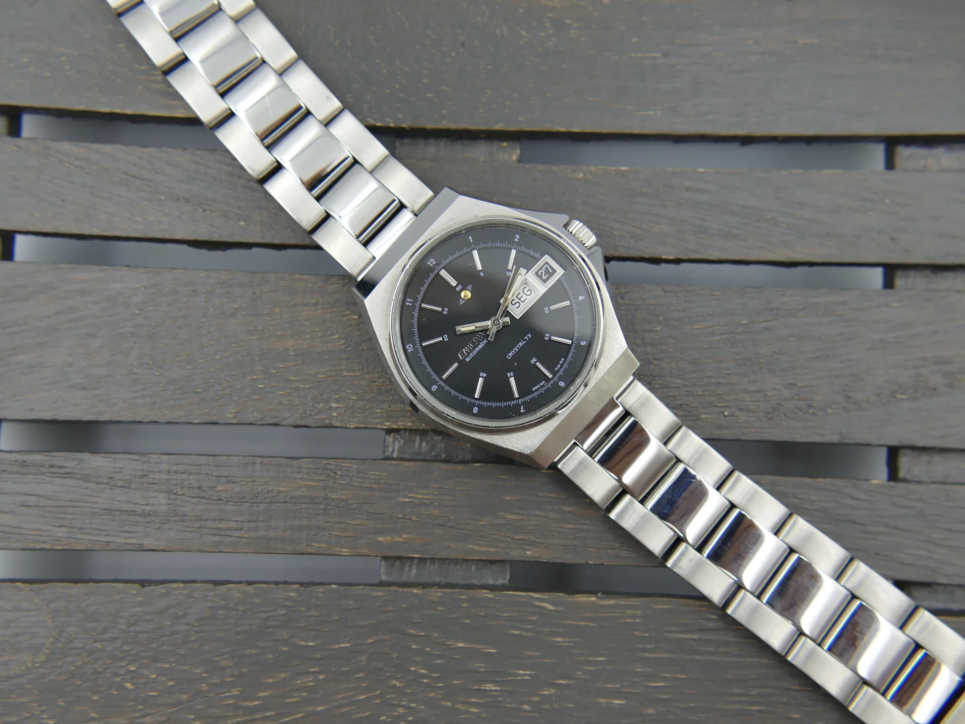 Enicar Crystal 7x – Ref. 167.008.184, Wie neu – 2/23