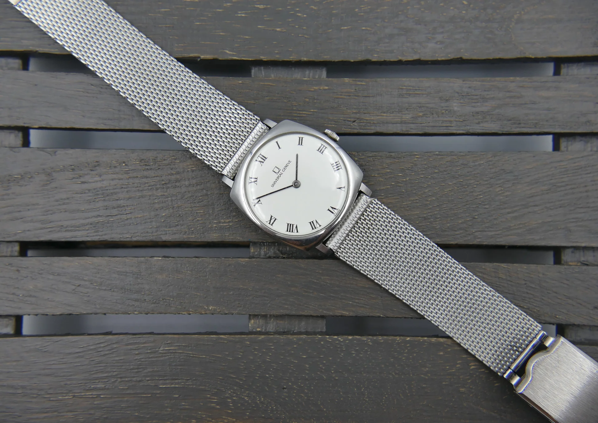 Universal Geneve 80's vintage watch mens universal geneve – Ref. 842112/03, Gebraucht – 4/18