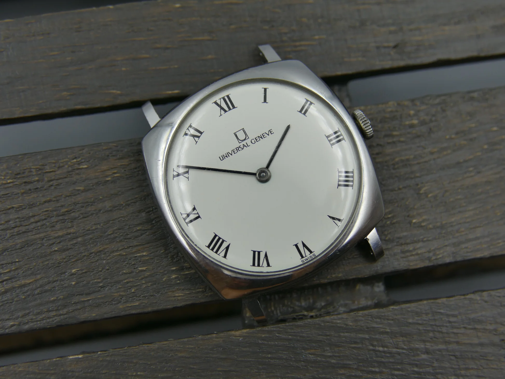 Universal Geneve 80's vintage watch mens universal geneve – Ref. 842112/03, Gebraucht – 14/18