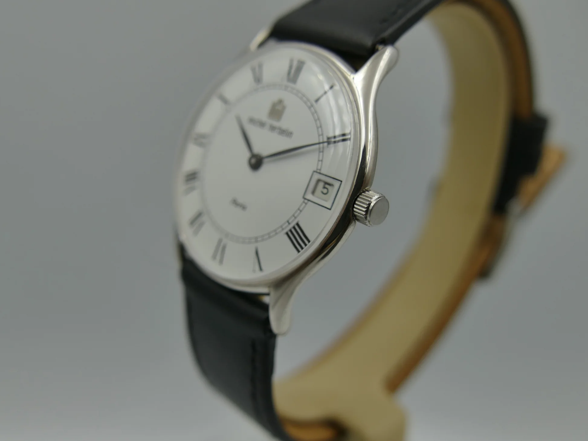 Michel Herbelin 80s watch Paris ref Peseux 7001 flat serviced – Ref. 2813, Gebraucht – 11/21
