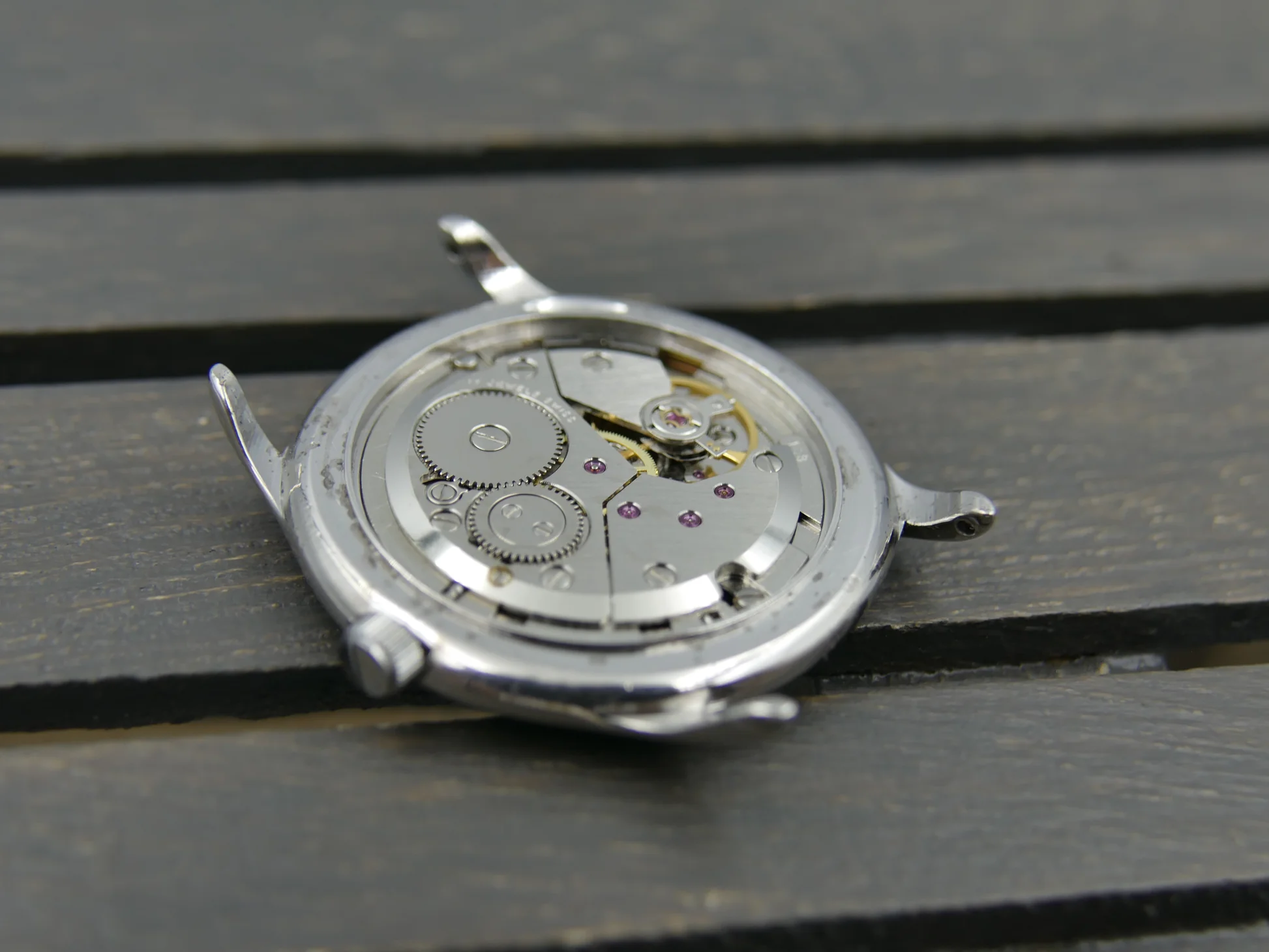 Michel Herbelin 80s watch Paris ref Peseux 7001 flat serviced – Ref. 2813, Gebraucht – 13/21