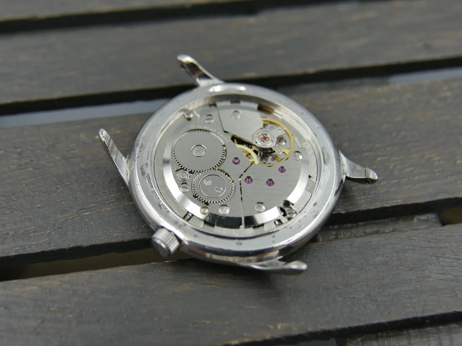 Michel Herbelin 80s watch Paris ref Peseux 7001 flat serviced – Ref. 2813, Gebraucht – 18/21