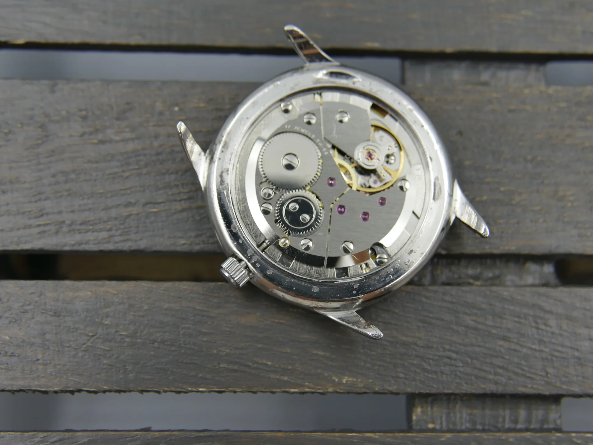Michel Herbelin 80s watch Paris ref Peseux 7001 flat serviced – Ref. 2813, Gebraucht – 16/21