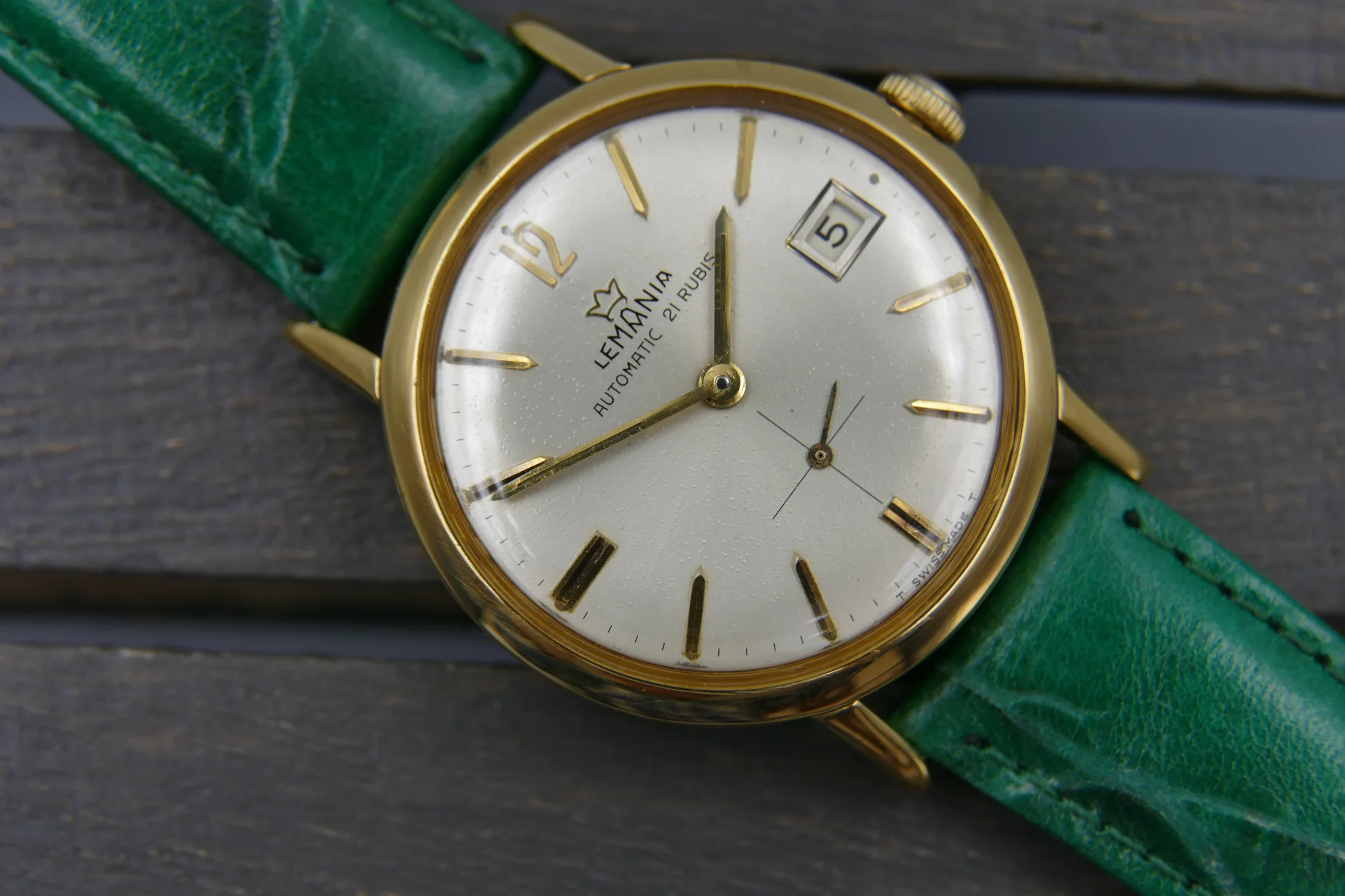 Lemania 60’s vintage watch ref automatic cal L 3615 serviced – Ref. 867 PA-64, used – 1/21