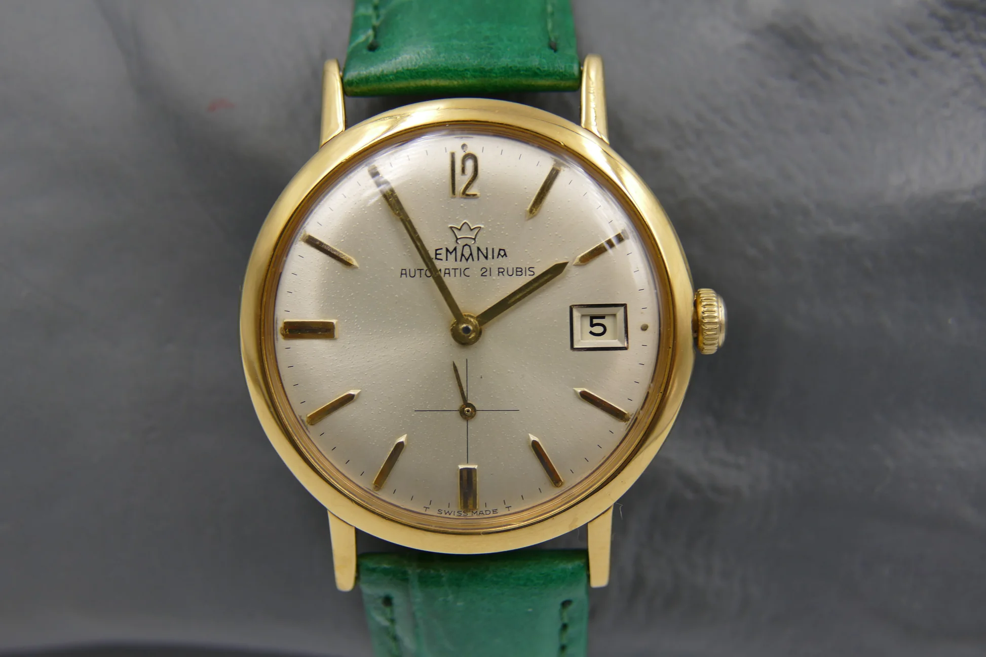 Lemania 60’s vintage watch ref automatic cal L 3615 serviced – Ref. 867 PA-64, used – 3/21