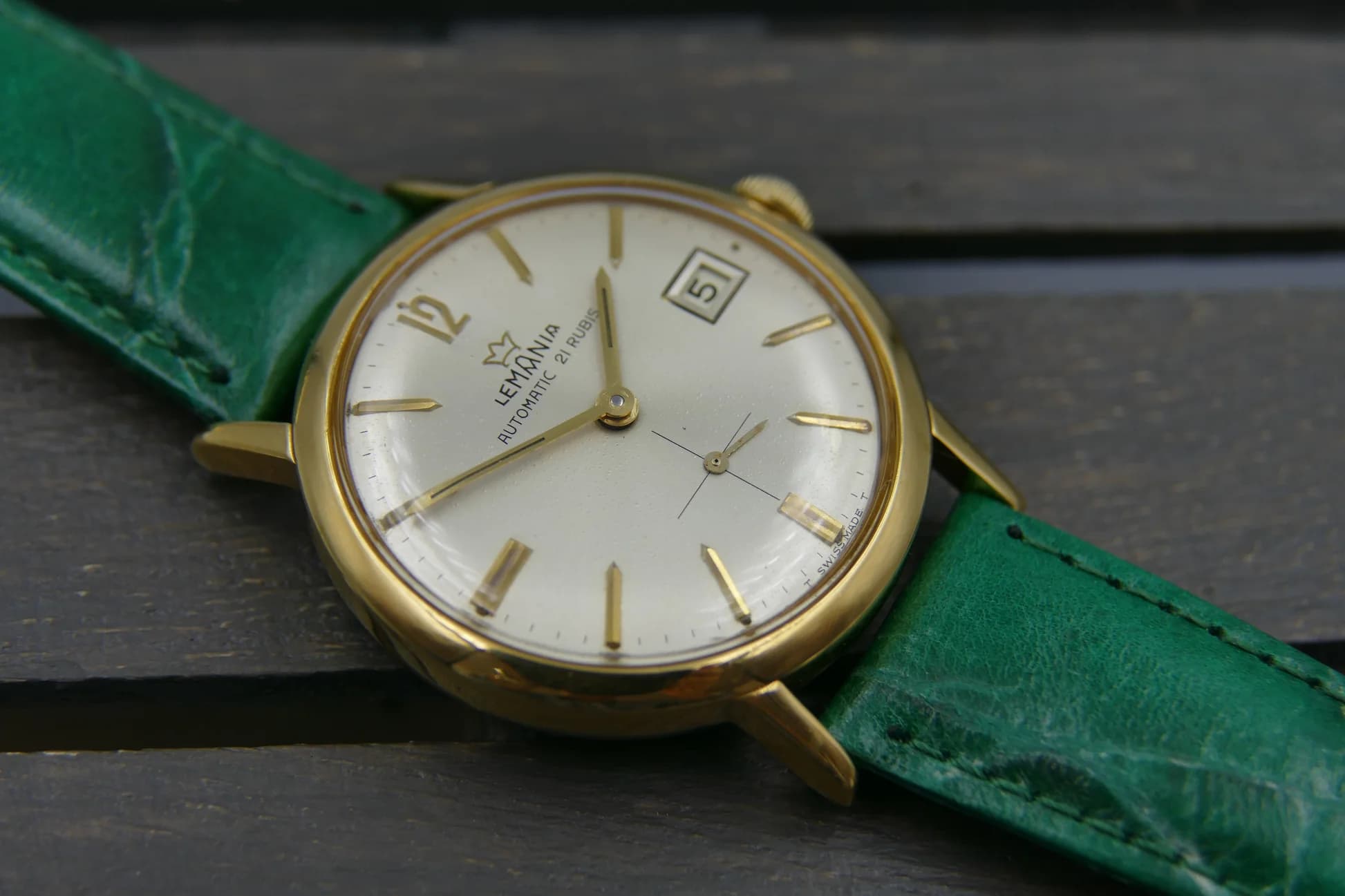 Lemania 60’s vintage watch ref automatic cal L 3615 serviced – Ref. 867 PA-64, Gebraucht – Bild 2/21