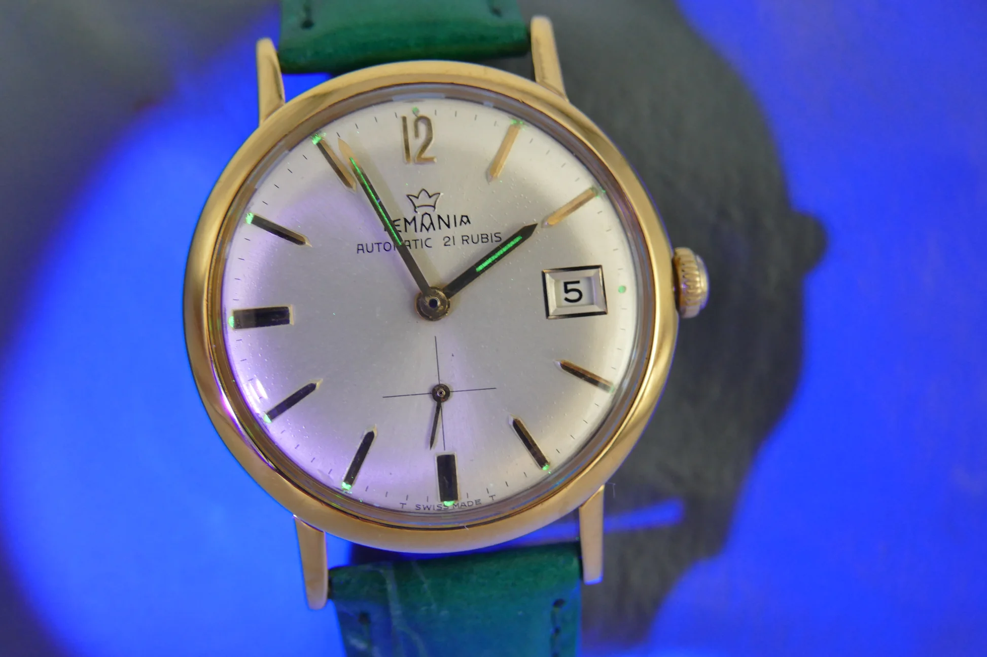 Lemania 60’s vintage watch ref automatic cal L 3615 serviced – Ref. 867 PA-64, used – 8/21