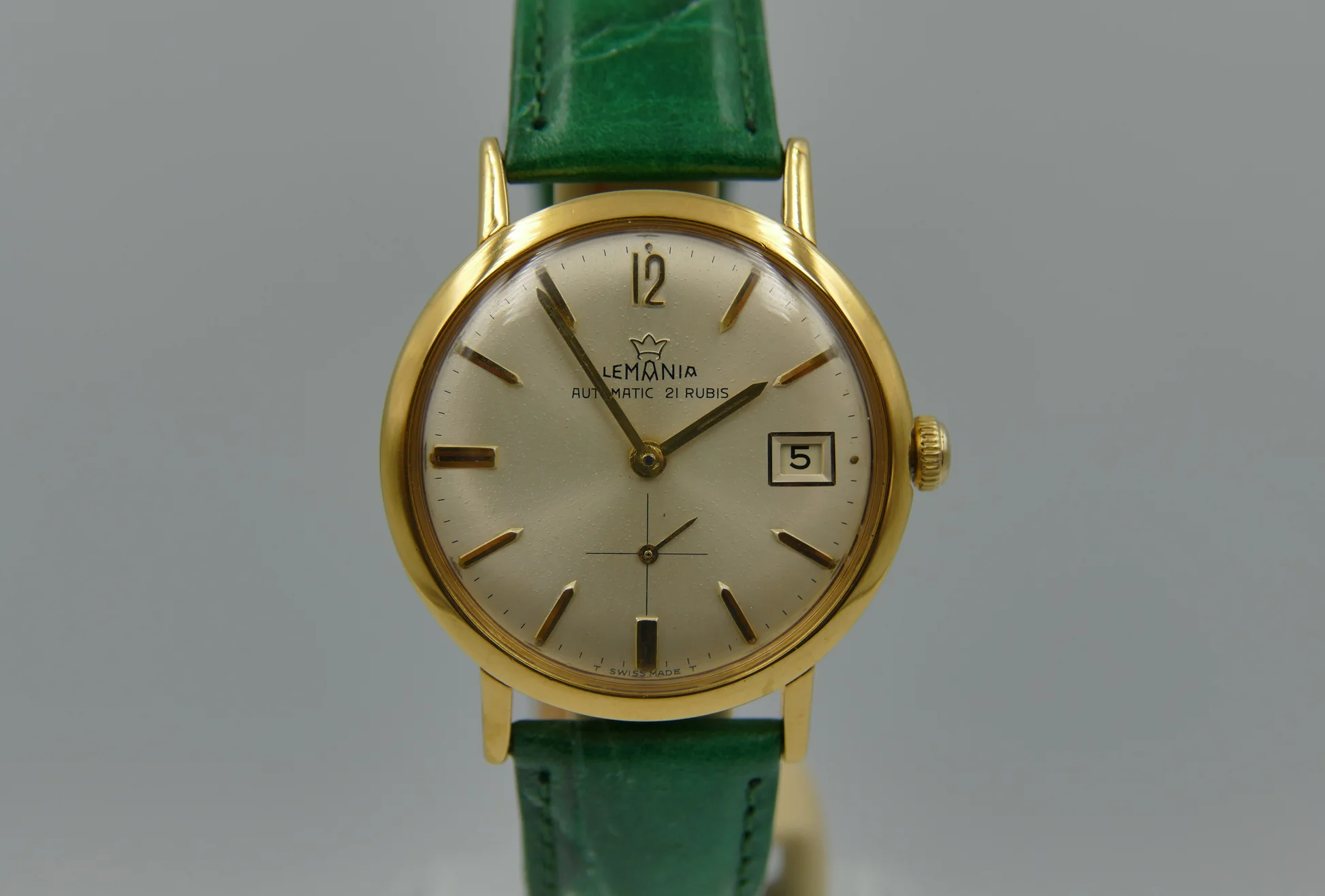 Lemania 60’s vintage watch ref automatic cal L 3615 serviced – Ref. 867 PA-64, used – 14/21
