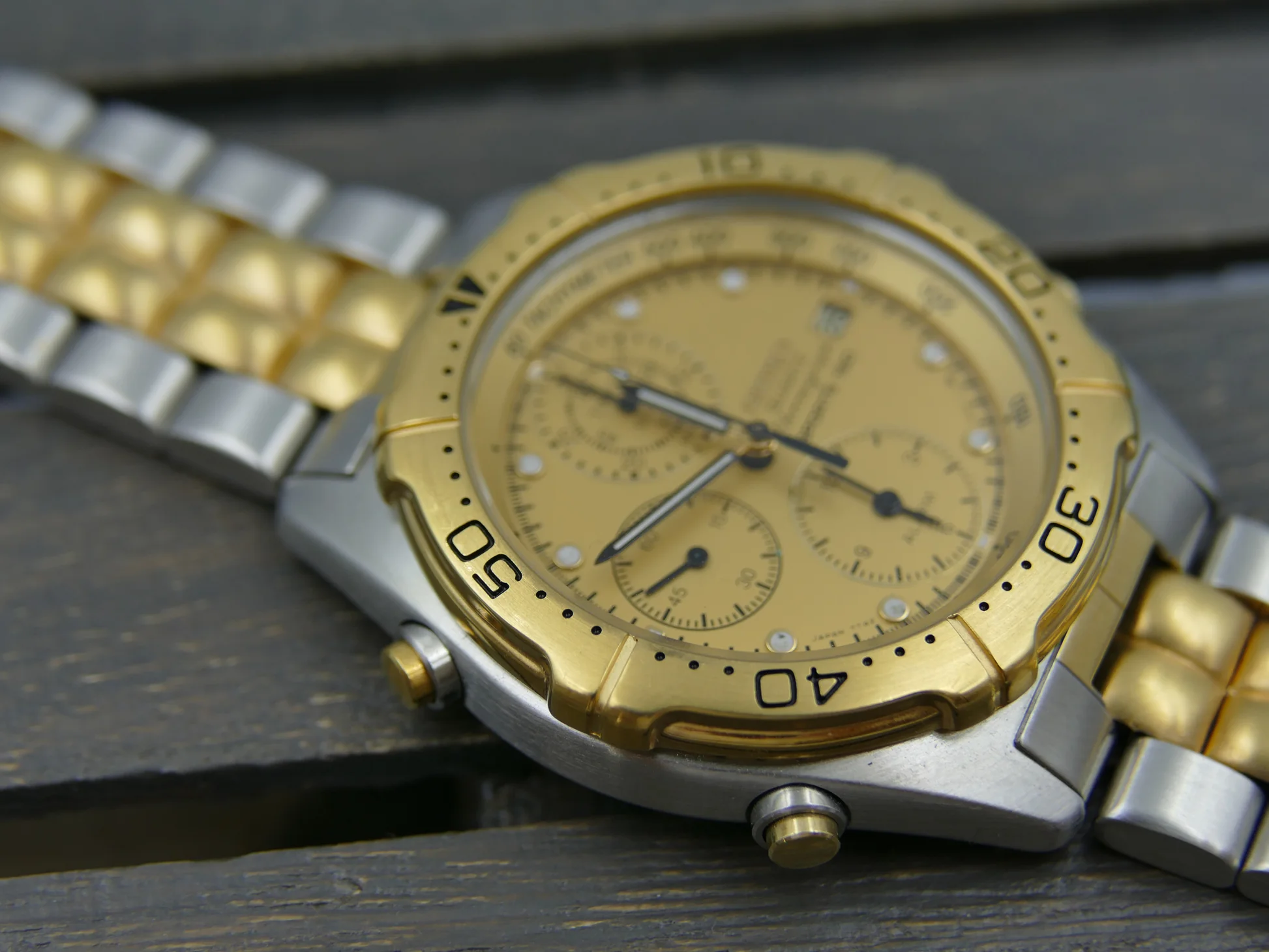 Seiko Chronograph – Ref. 7T42-6A00, like new – Image 2/19