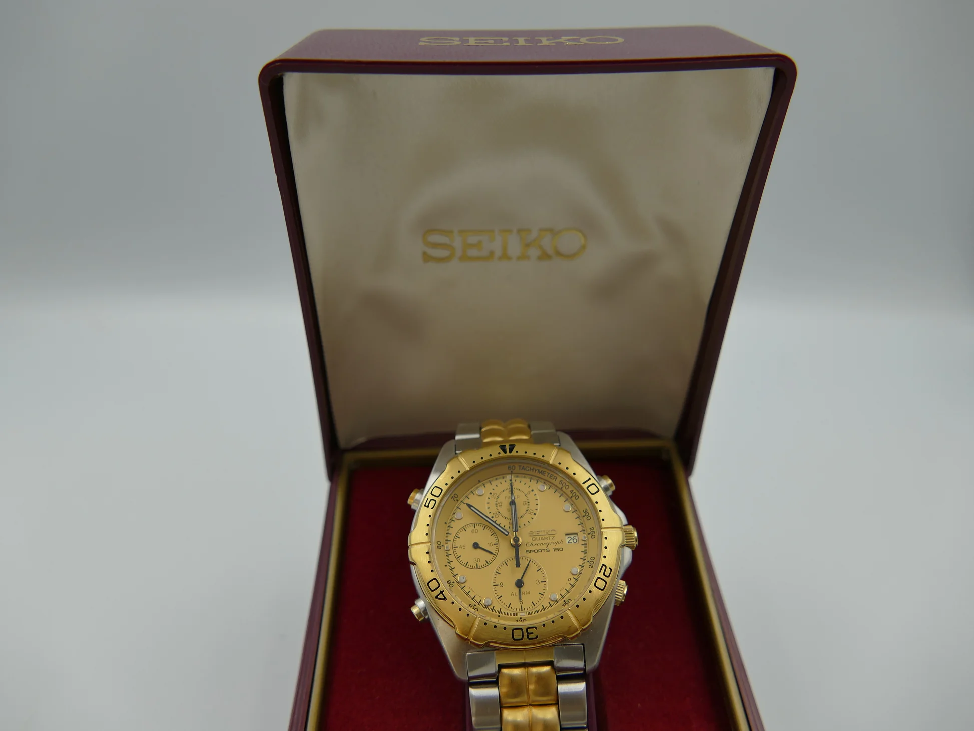 Seiko Chronograph – Ref. 7T42-6A00, Wie neu – 16/19