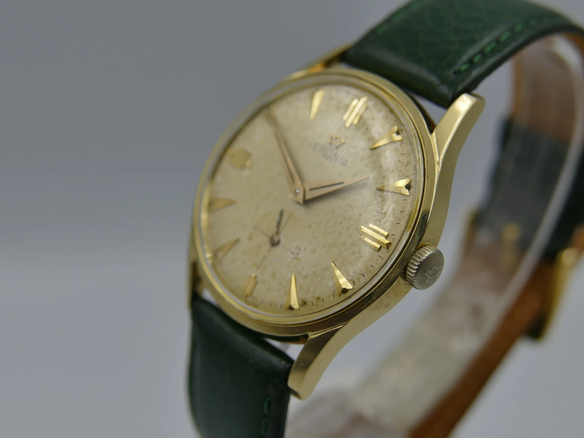Lemania 60s vintage watch ref. cal. 3000 gold pl serviced – Ref. 918 -2 KO, Gebraucht – 13/21