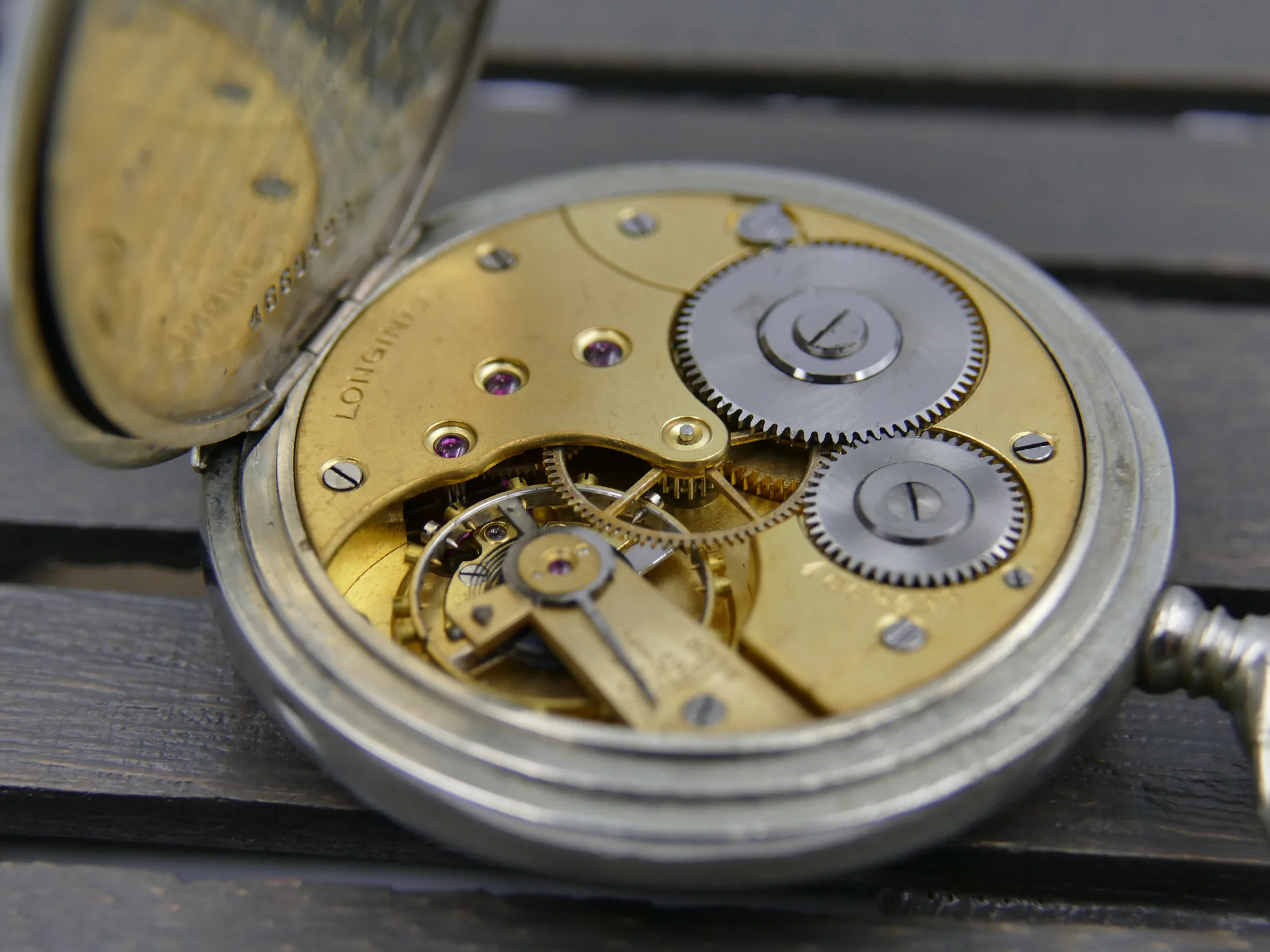 Longines pocket gousset watch – used – Image 2/13