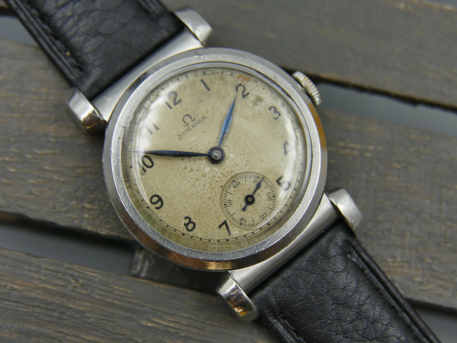 Omega Tank Art Deco – Ref. CK 615, used – Image 1/26