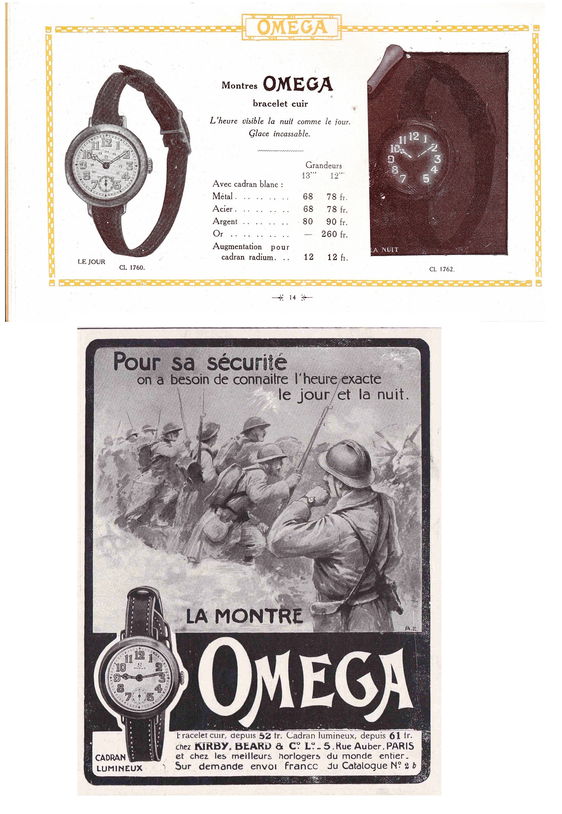 Omega Trench Watch – Ref. 568.13, used – 22/25