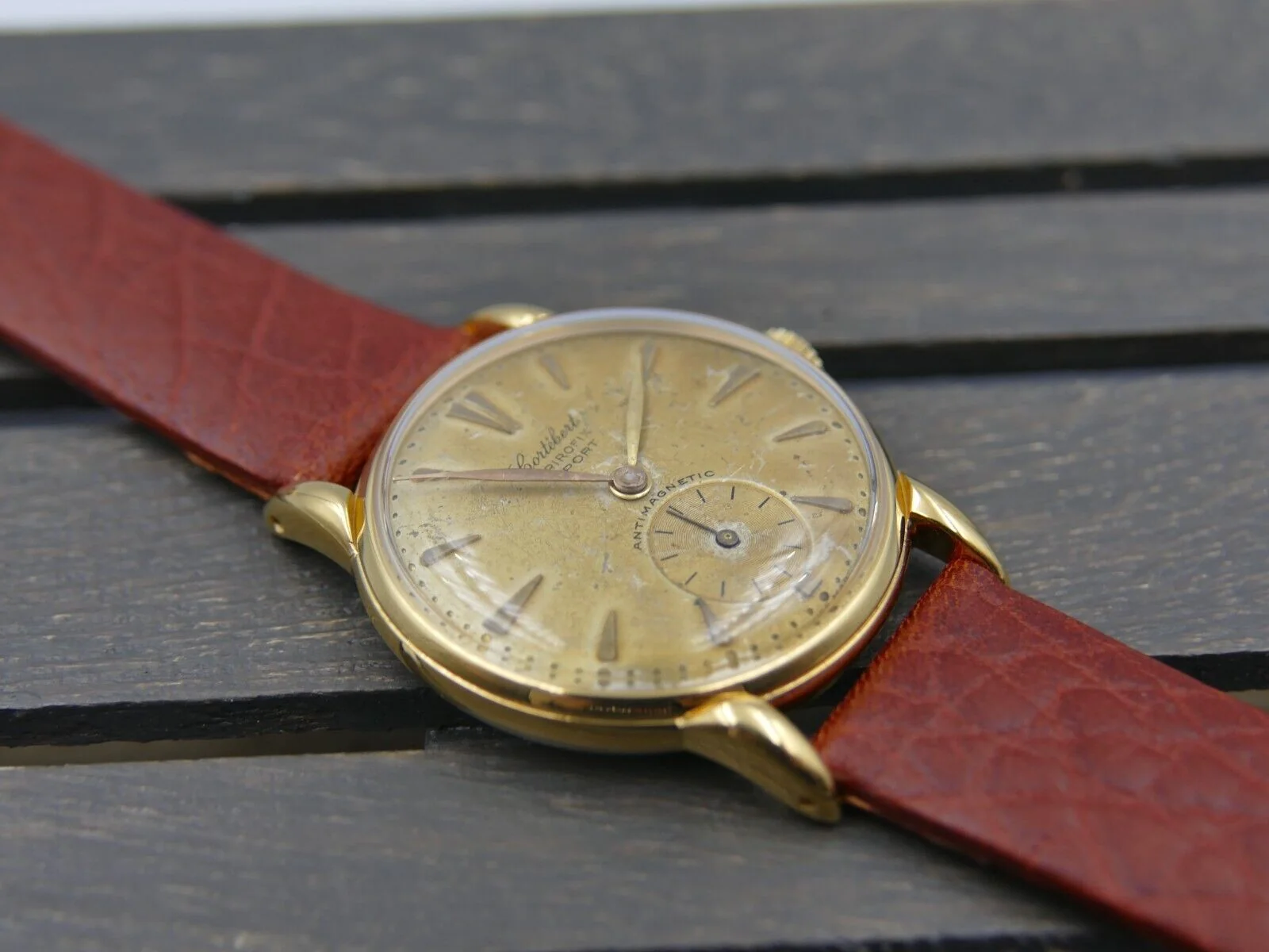 Cortébert 40's vintage watch ref. manual wind cal. 677 serviced – Ref. 8435, used – 3/19
