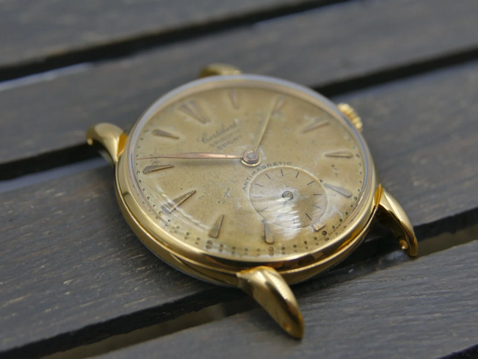 Cortébert 40's vintage watch ref. manual wind cal. 677 serviced – Ref. 8435, used – 18/19