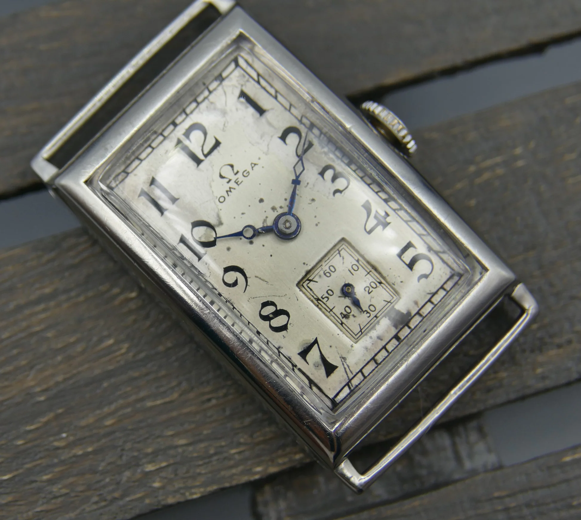 Omega Tank Art Deco – Ref. ck 730, used – 11/23