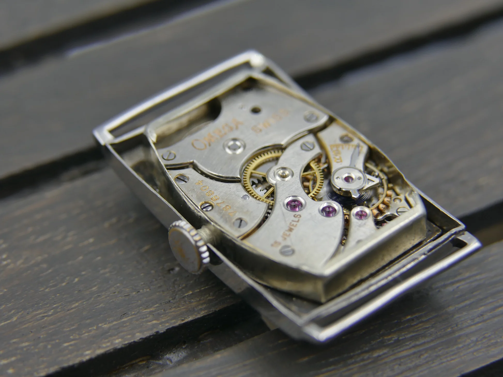 Omega Tank Art Deco – Ref. ck 730, used – 19/23