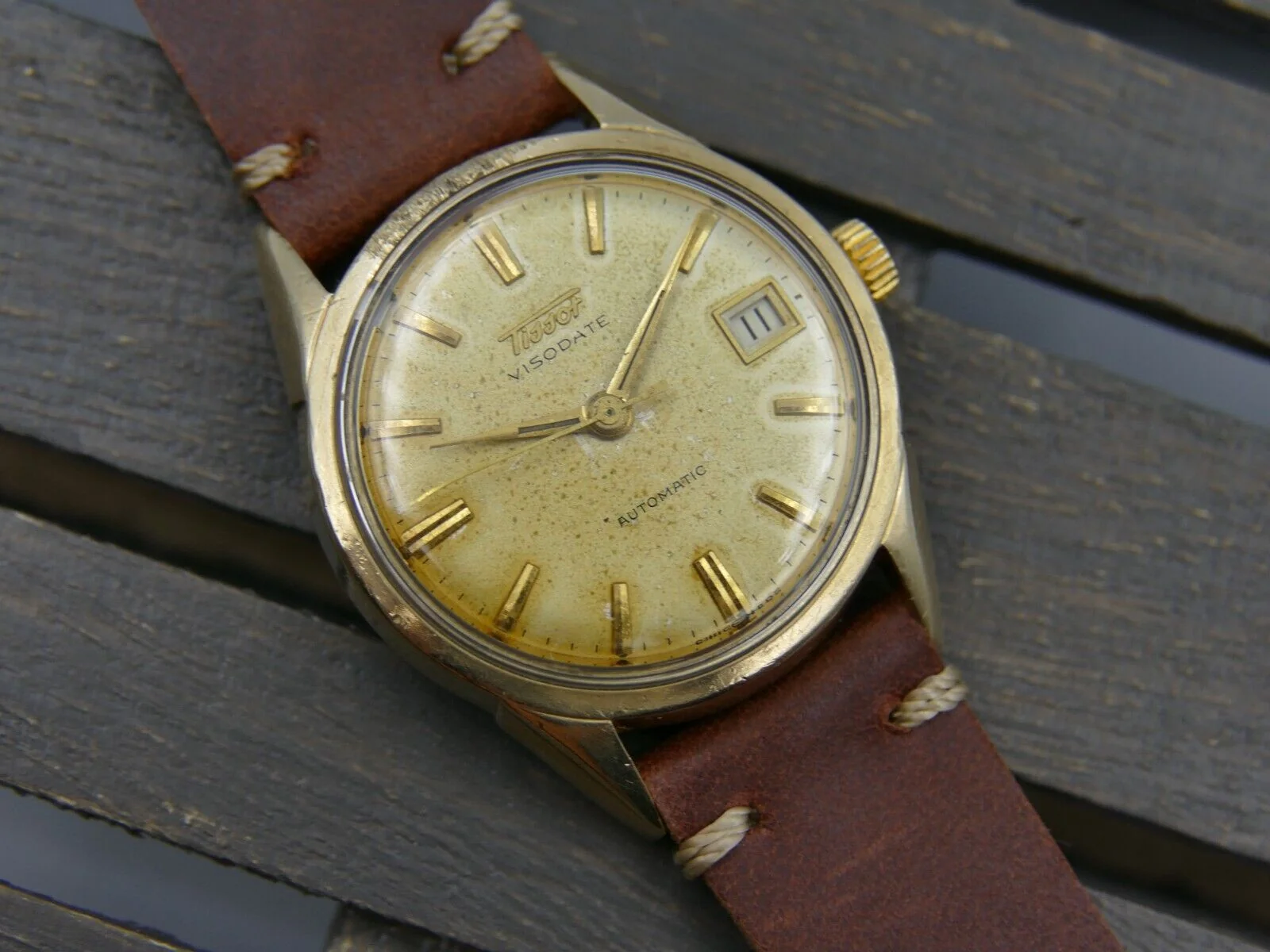 Tissot Visodate – Ref. 67016-1, Gebraucht – 1/12
