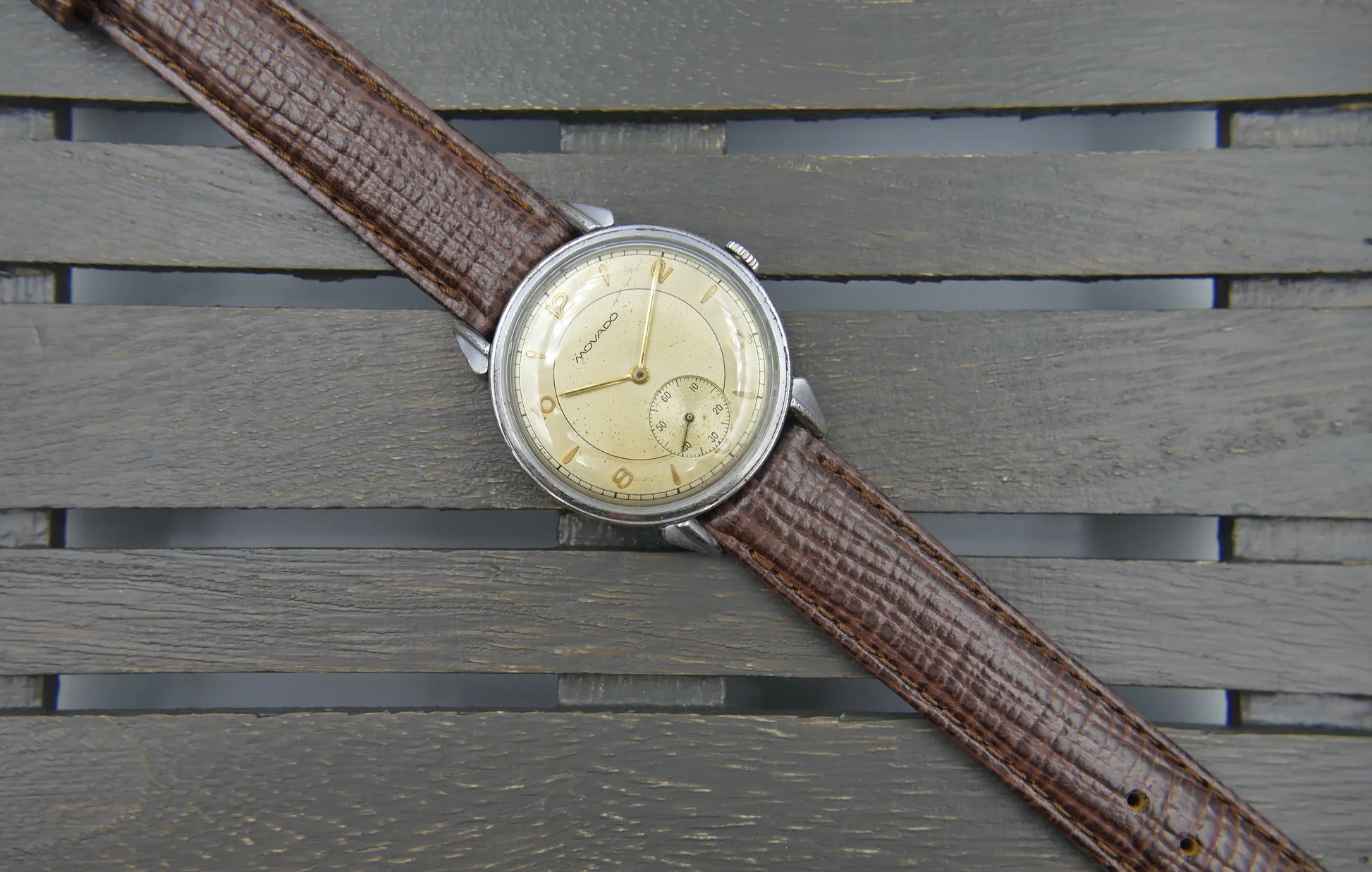 Movado Pre Solidograf – Ref. 38113, Gebraucht – 3/24