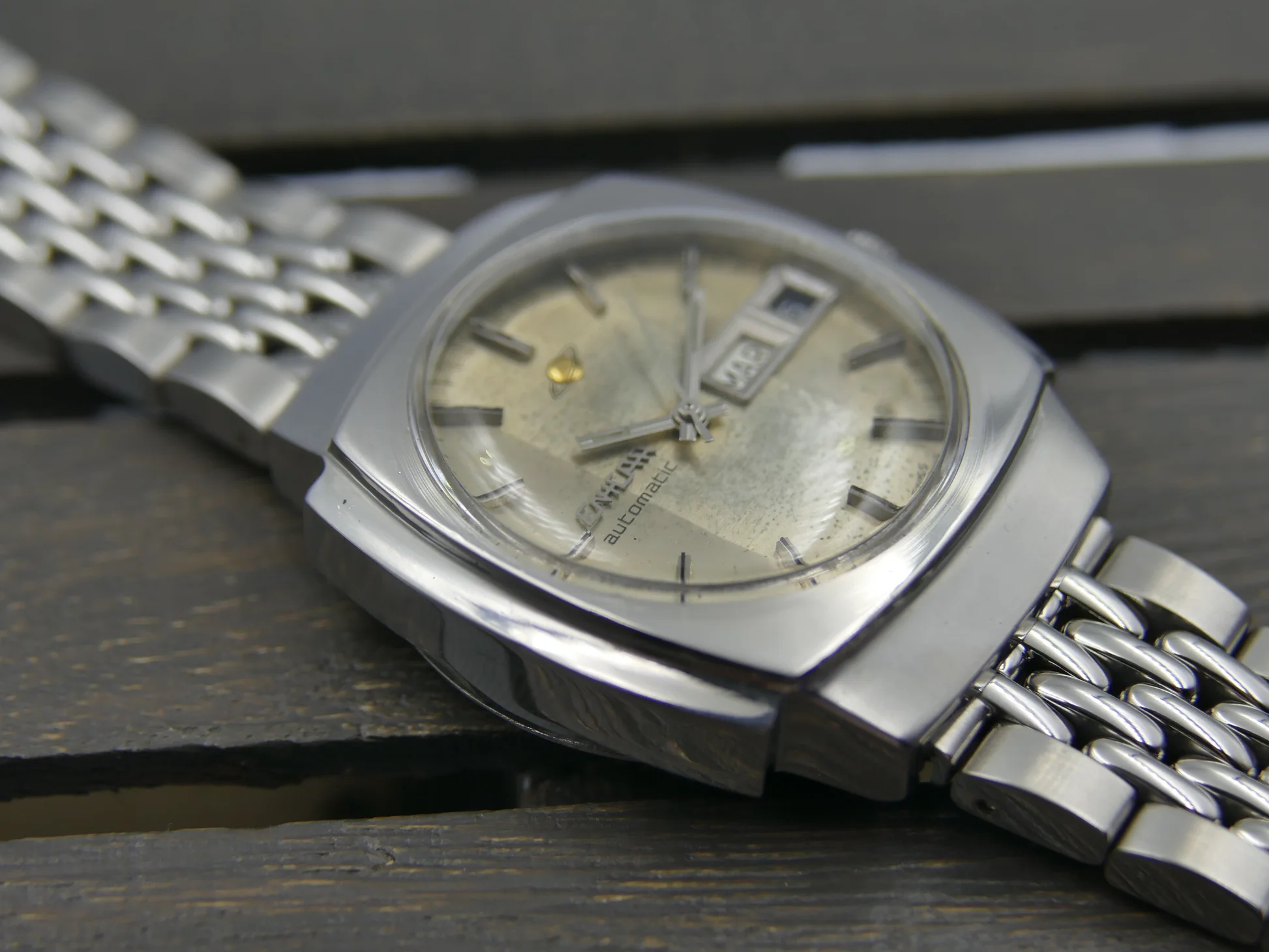 Enicar 70's vintage watch ref. automatic cal. AR 167D steel – Ref. 167.08.131, Gebraucht – 6/21