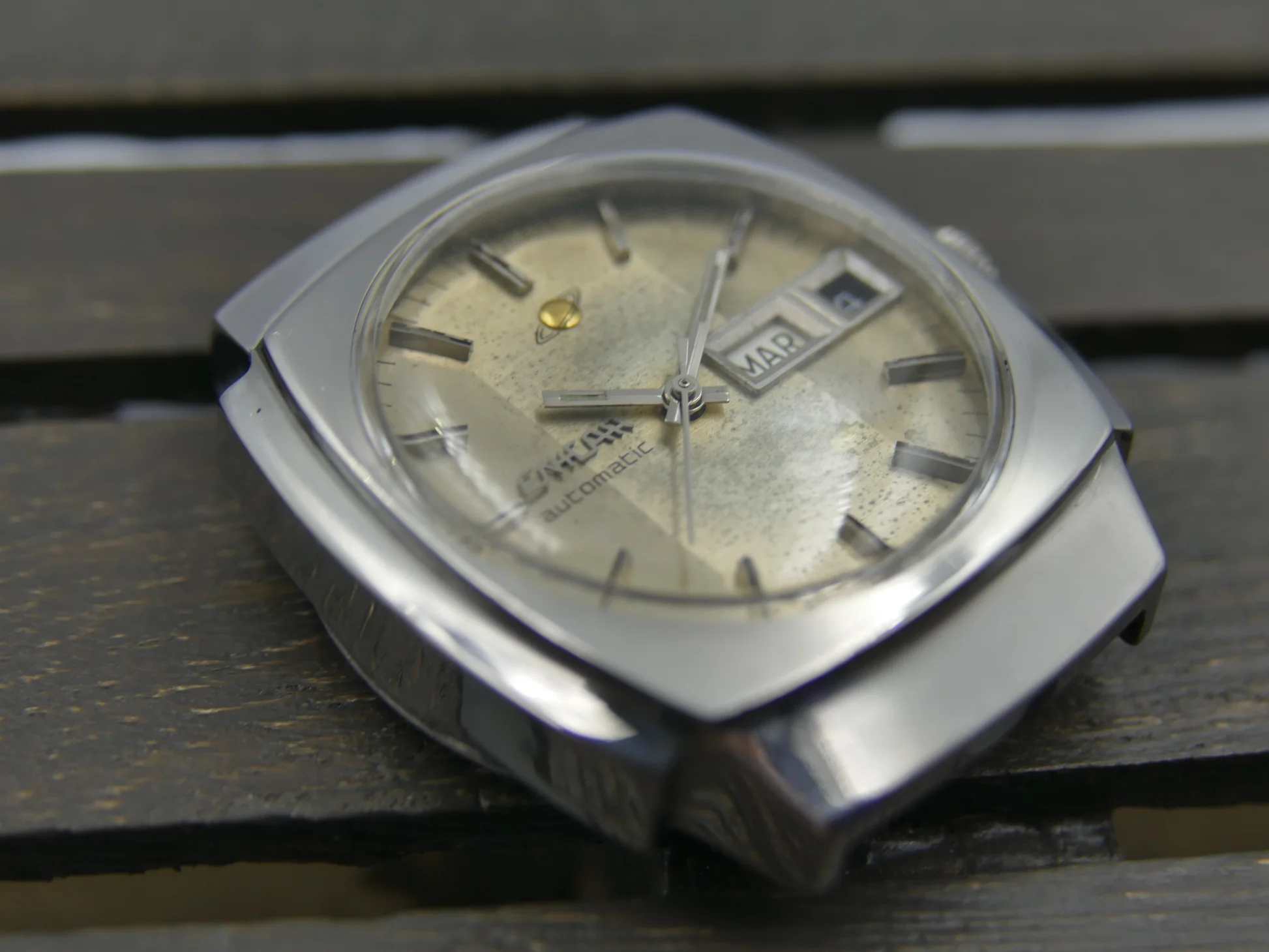 Enicar 70's vintage watch ref. automatic cal. AR 167D steel – Ref. 167.08.131, Gebraucht – 15/21