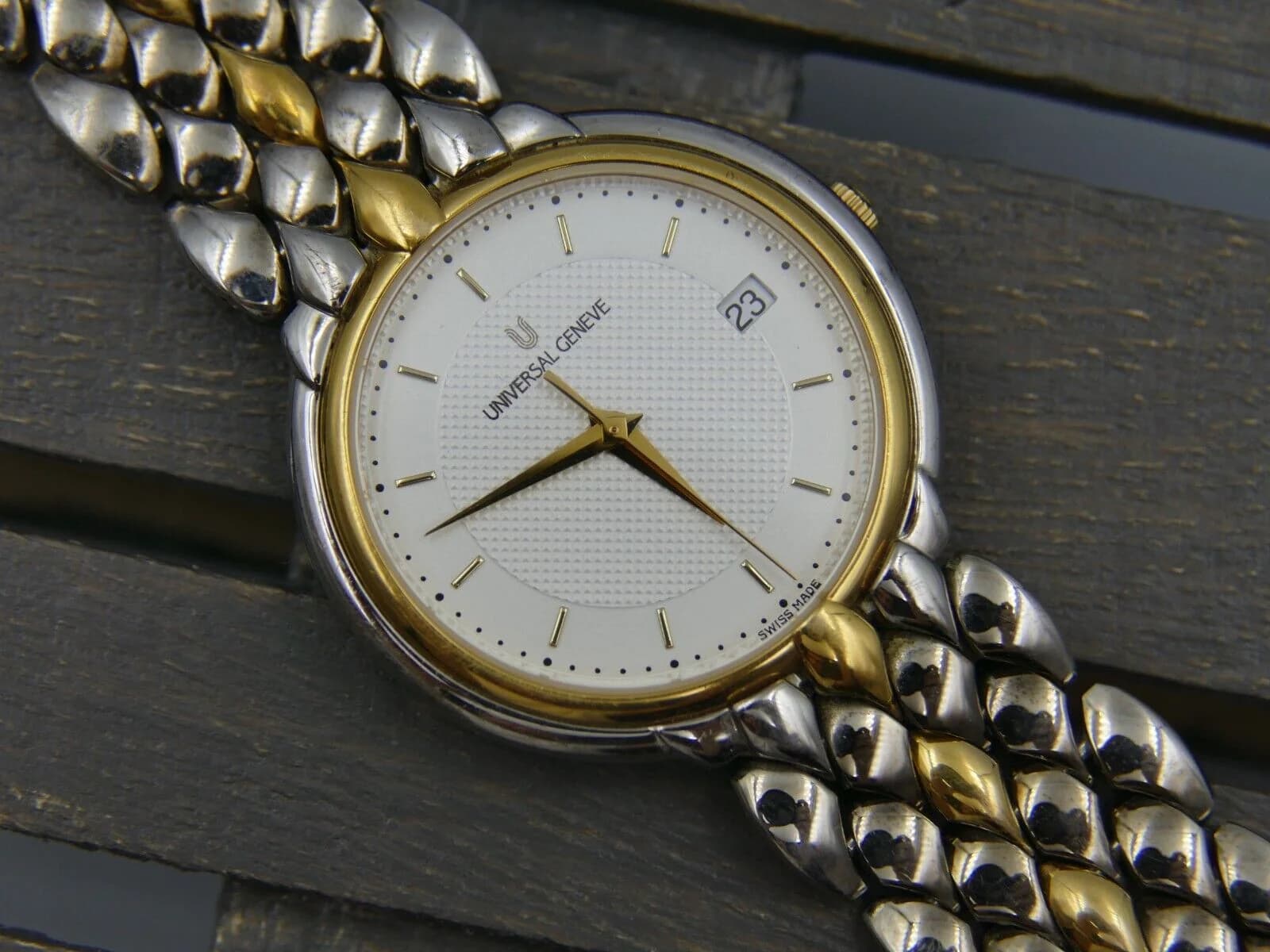 Universal Geneve 80's vintage watch mens universal geneve – Ref. 650.100, Gut – Bild 1/21