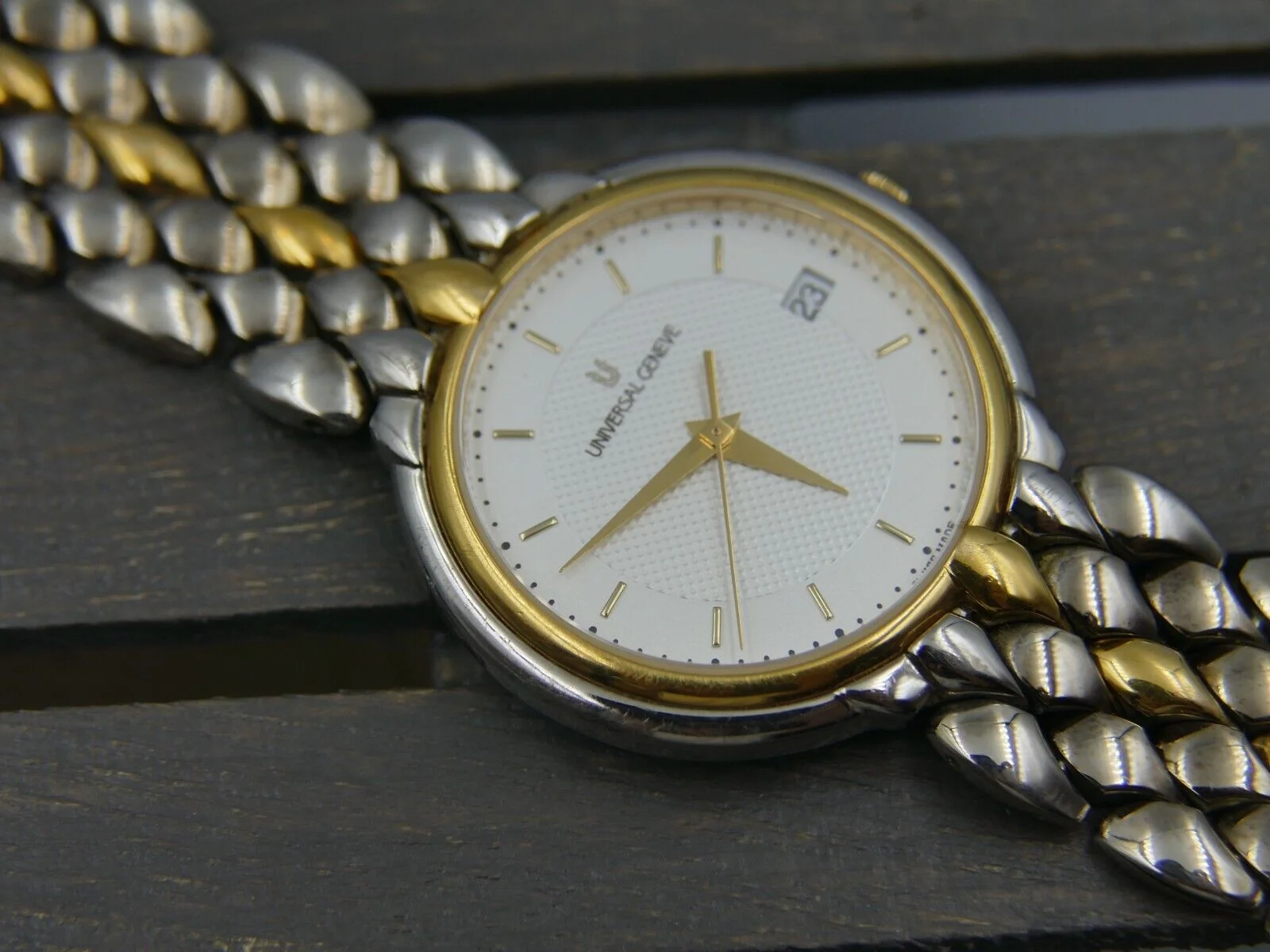 Universal Geneve 80's vintage watch mens universal geneve – Ref. 650.100, Gut – 5/21