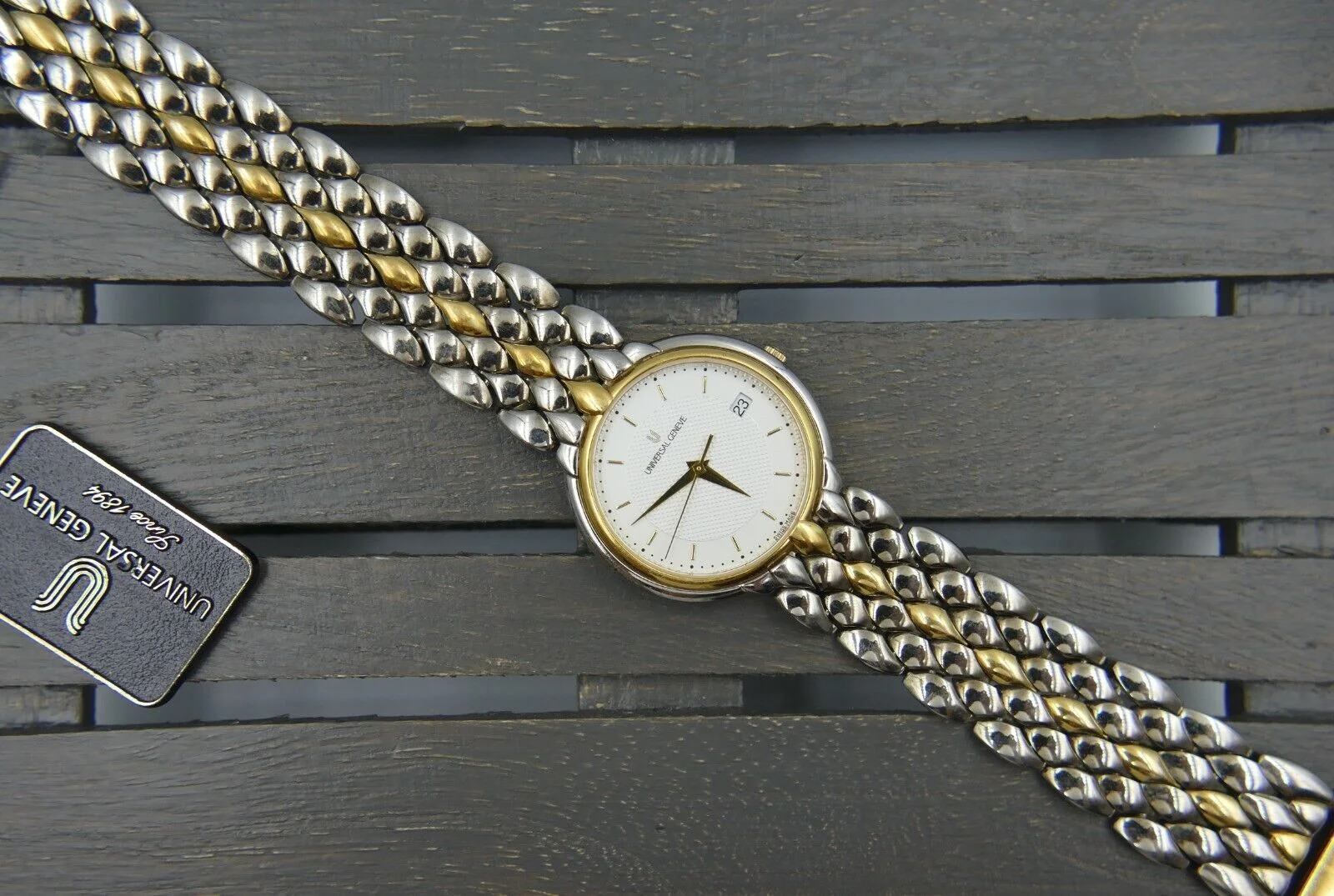 Universal Geneve 80's vintage watch mens universal geneve – Ref. 650.100, Gut – 15/21